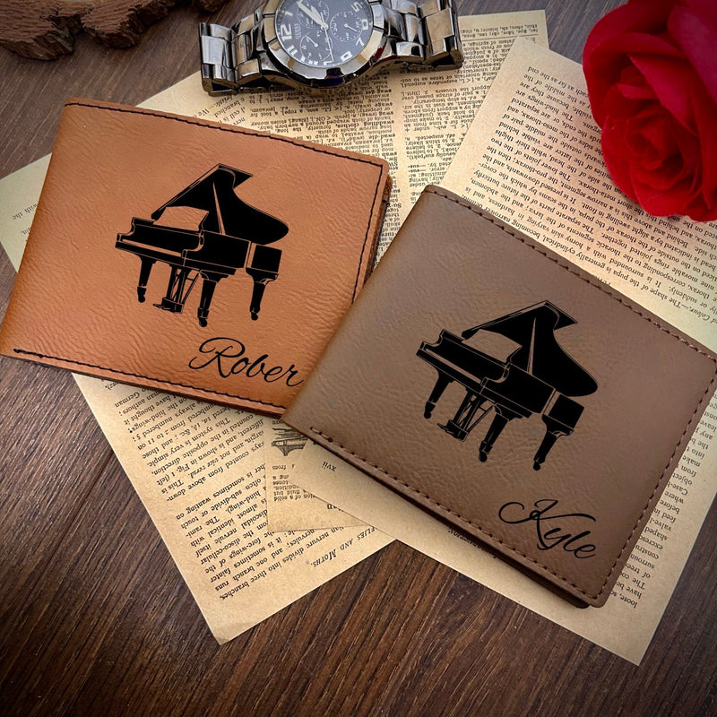 Piano Leather Wallet