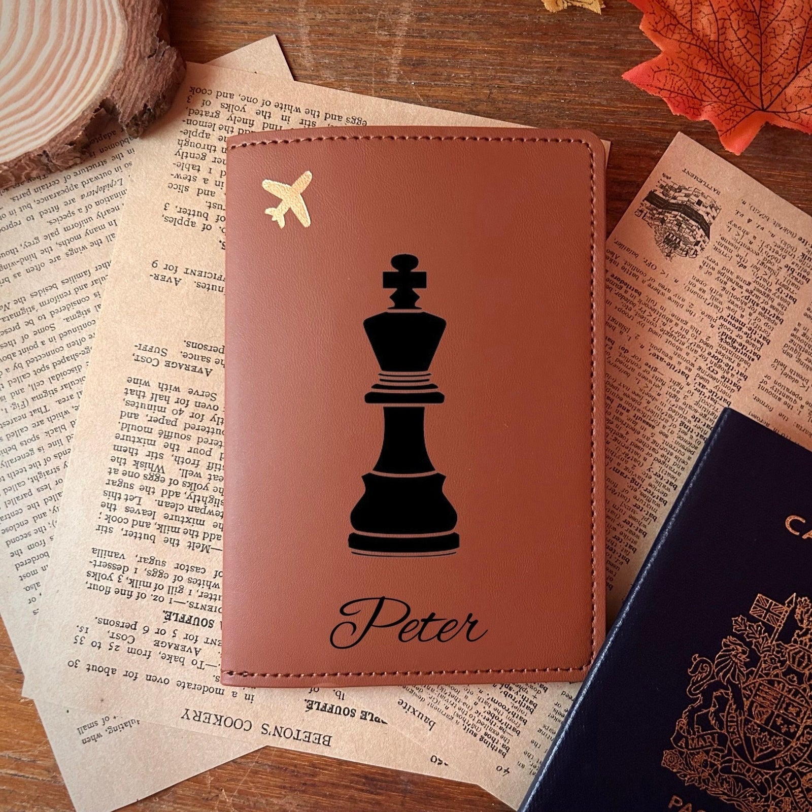 Chess Passport Cover