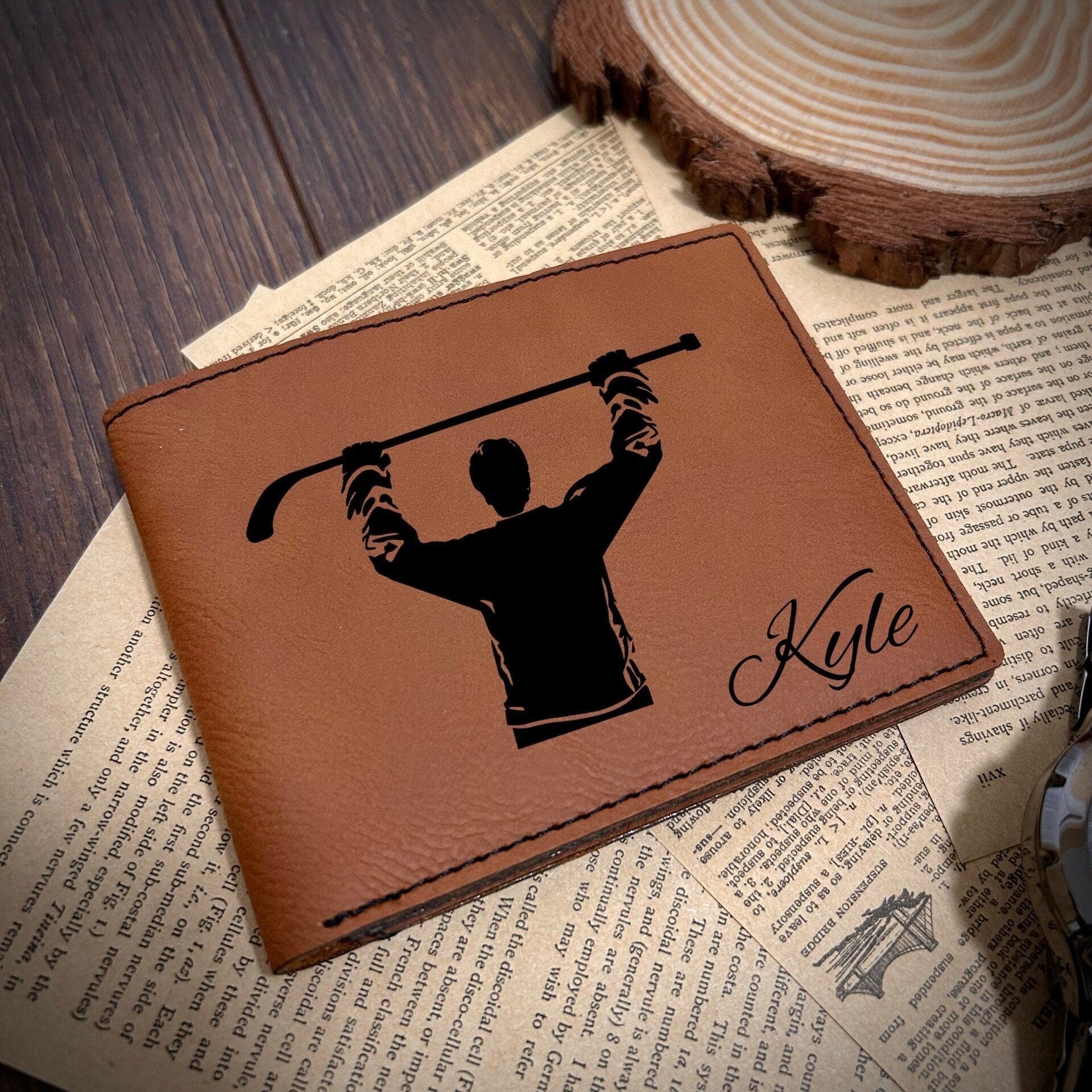 Hockey Leather Wallet