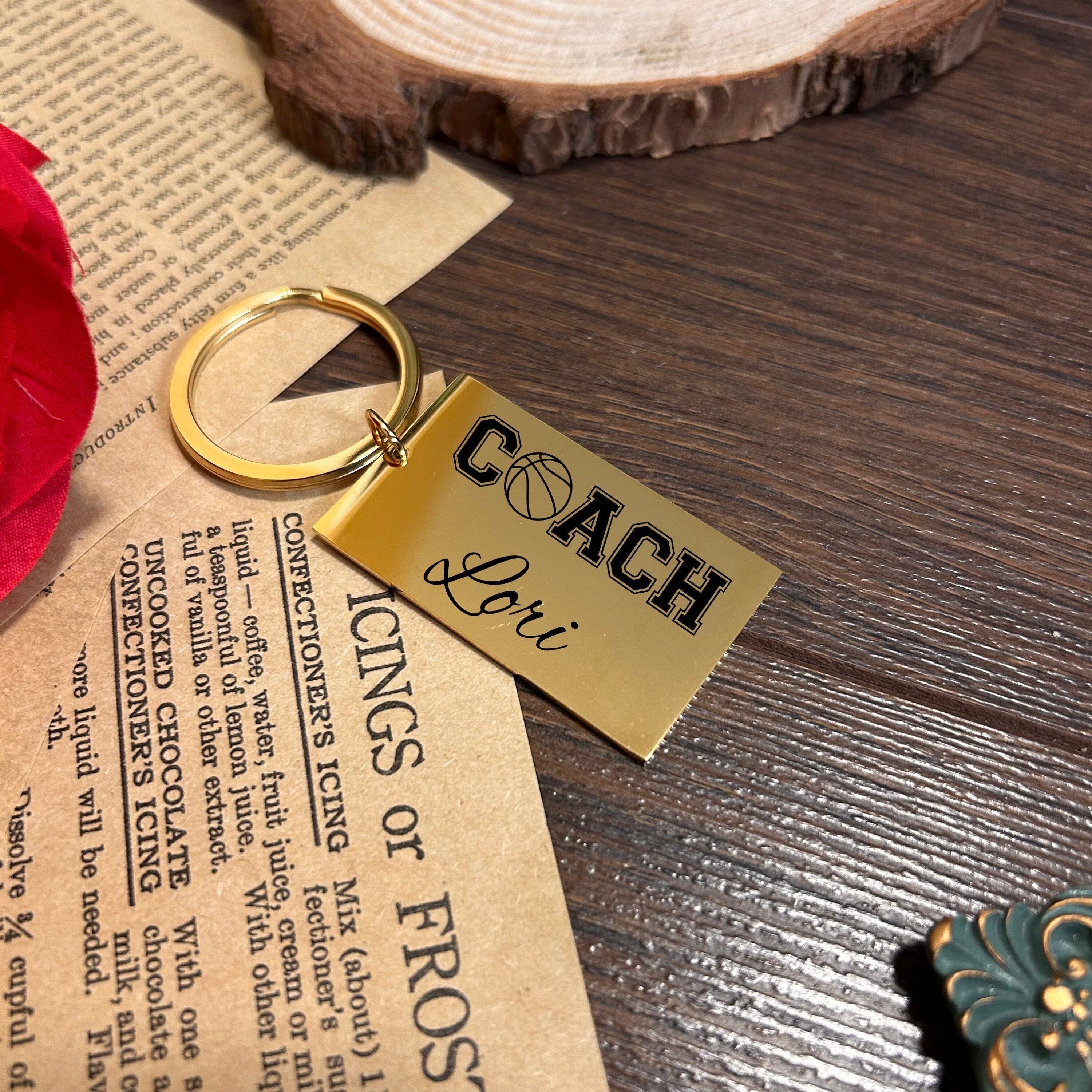 Coach Keychain Stainless Steel