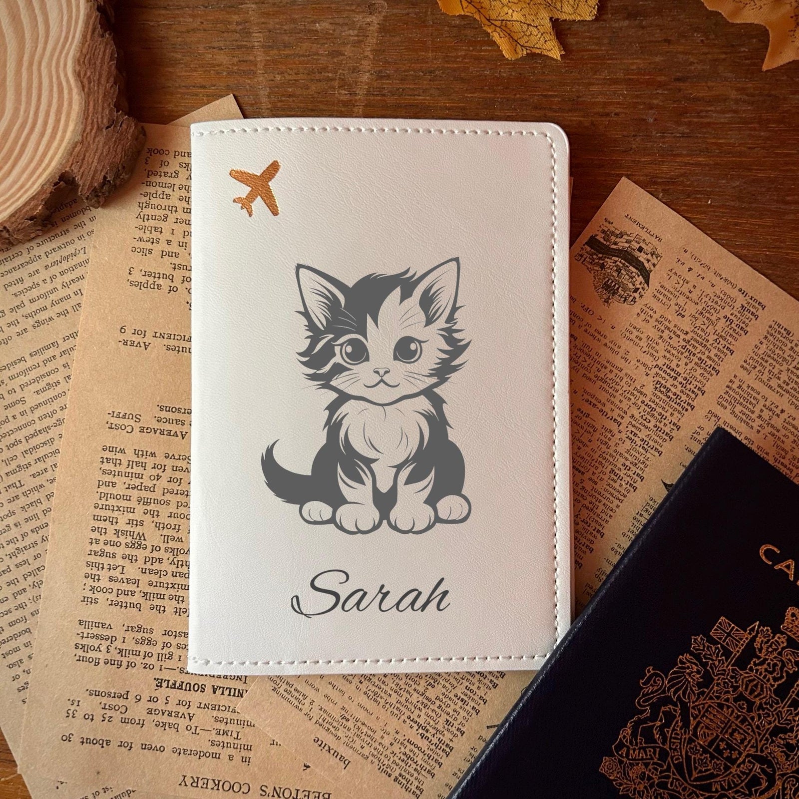 Kitty Passport Cover