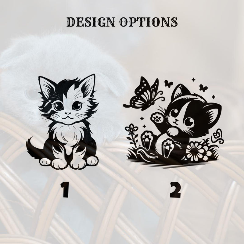 Gold Kitty Passport Cover