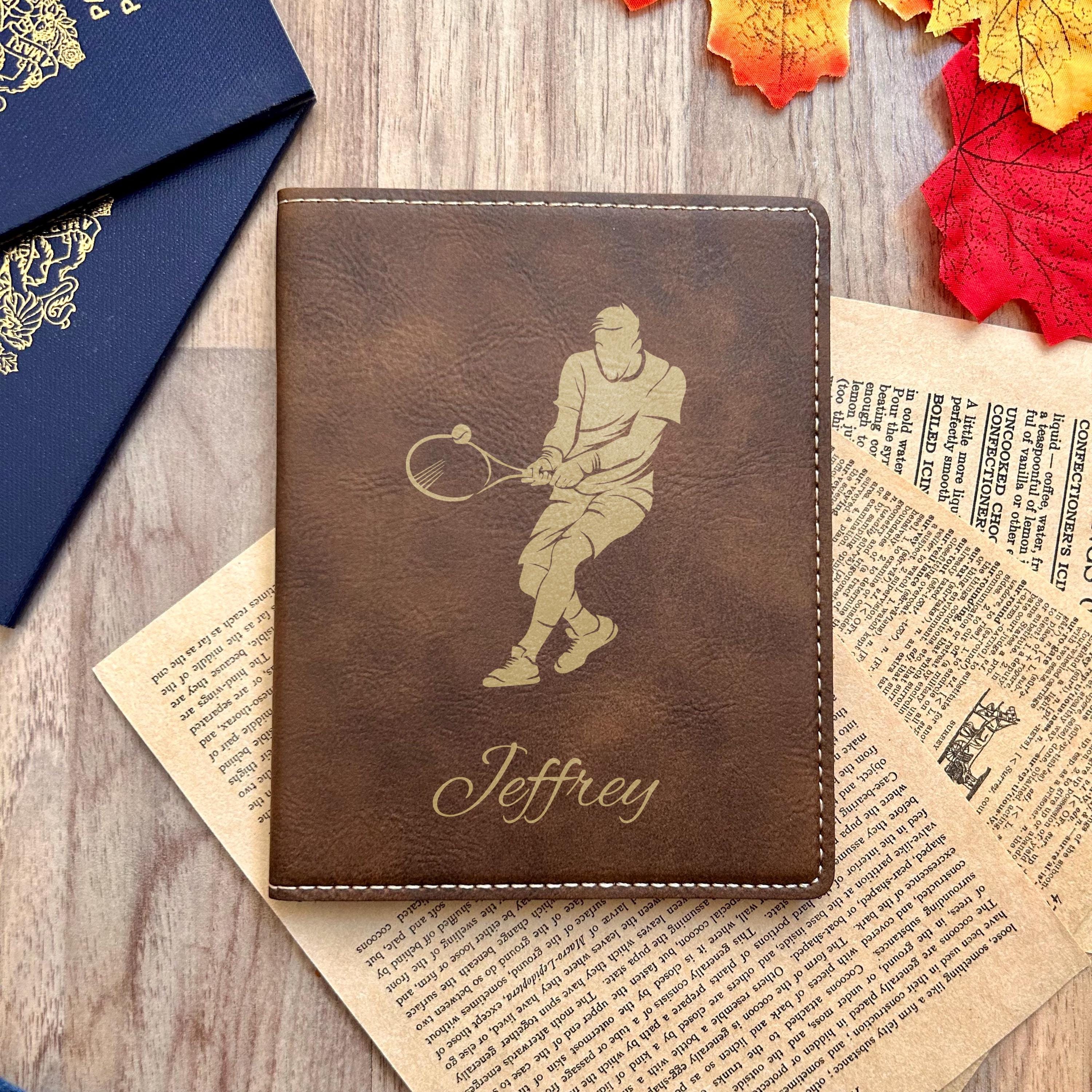 Gold Tennis Passport Cover