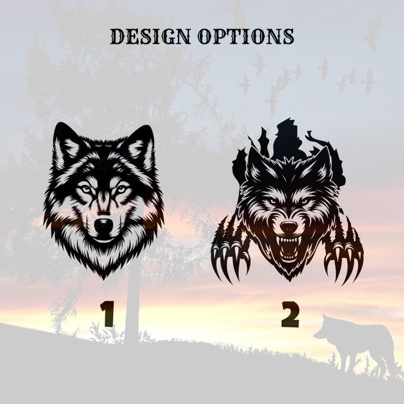 Wolf Leather Wallet