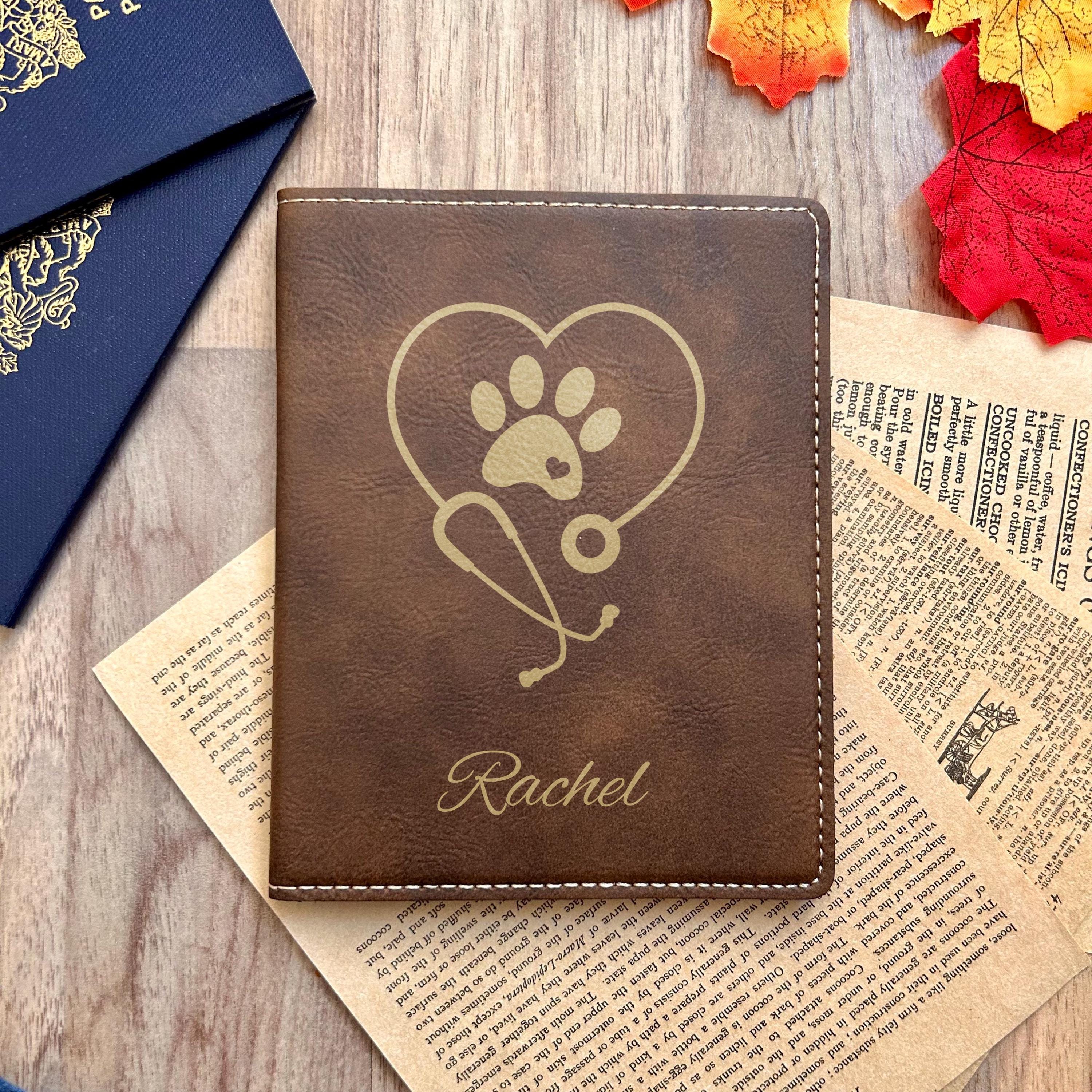 Gold Veterinary Passport Cover
