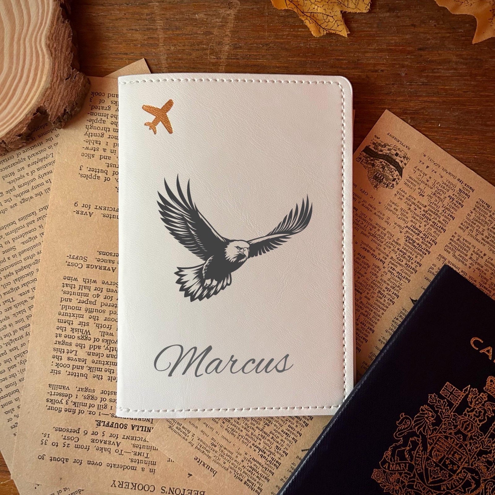 Eagle Passport Cover