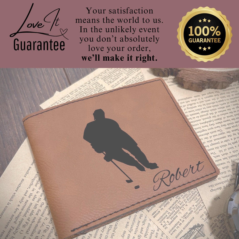 Hockey Leather Wallet
