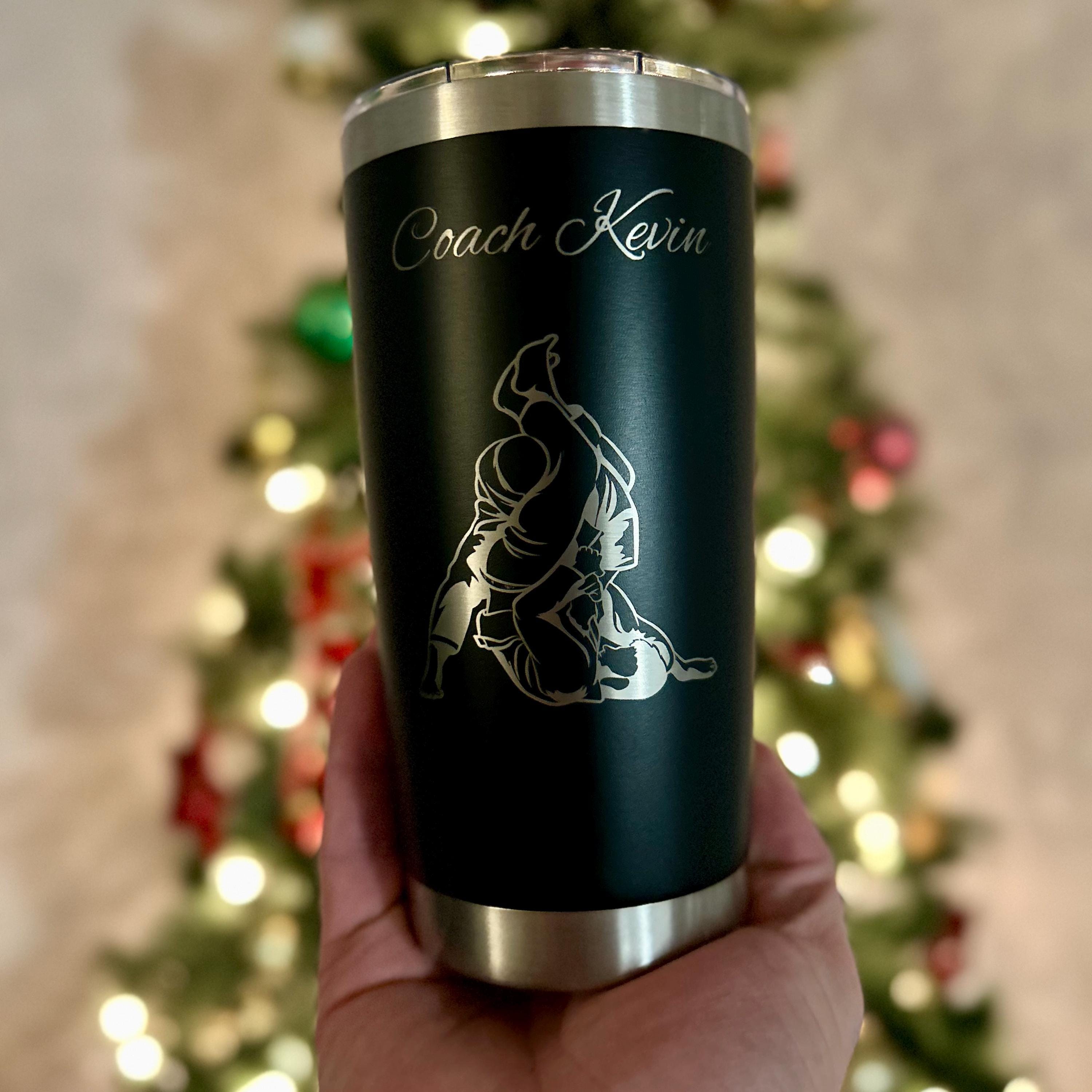 Jiu-Jitsu 20oz Engraved Tumbler
