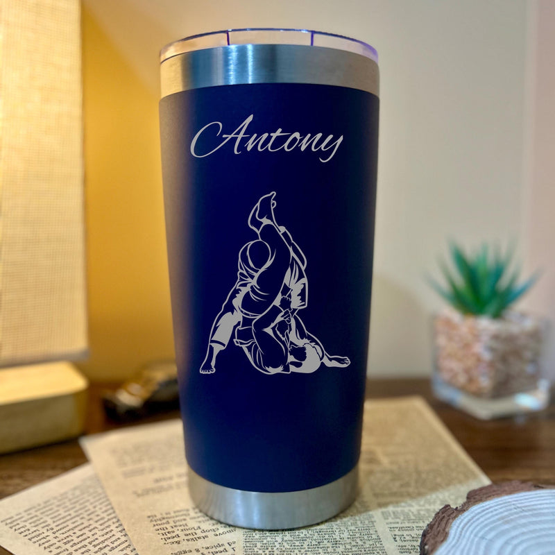 Jiu-Jitsu 20oz Engraved Tumbler