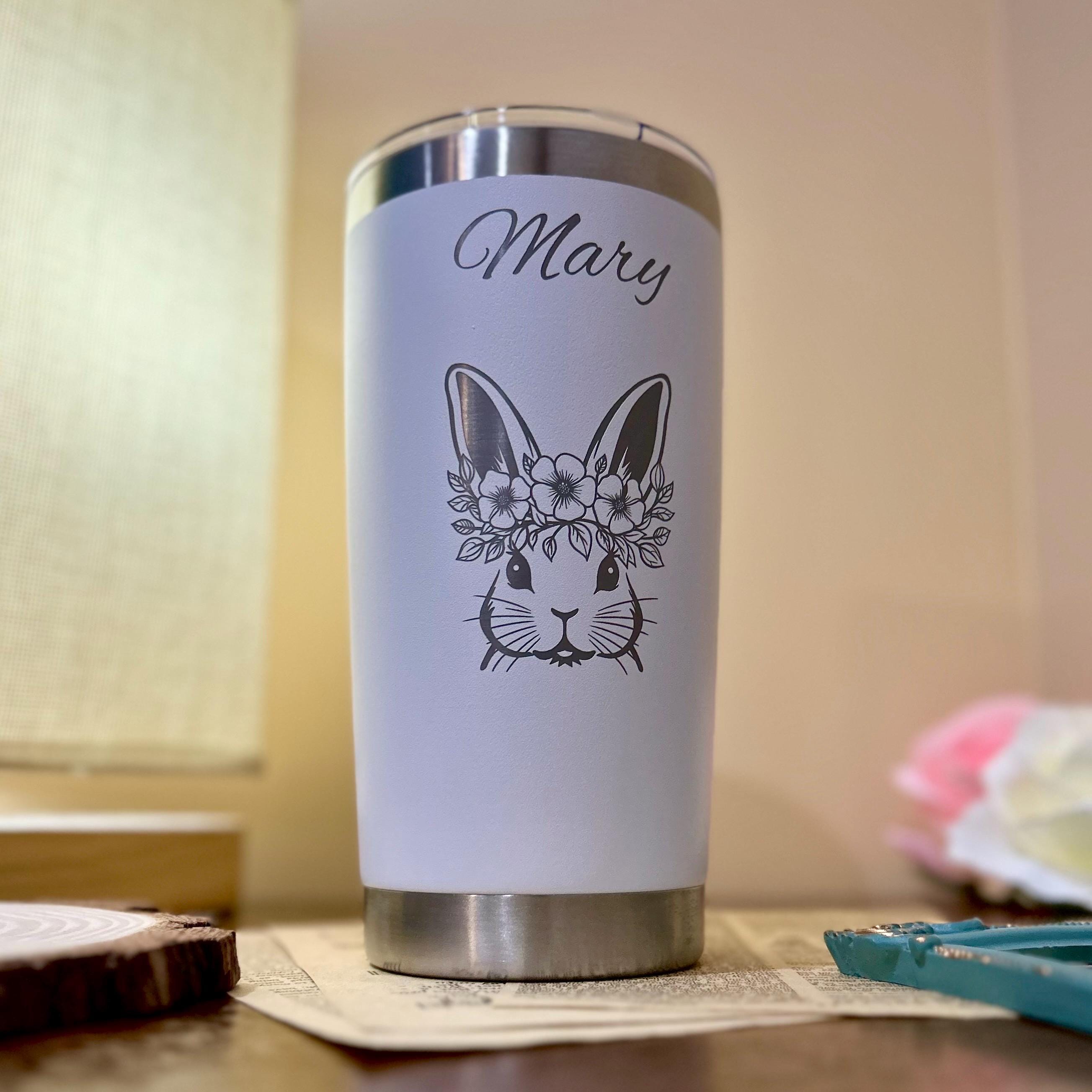Bunny 20oz Engraved Tumbler