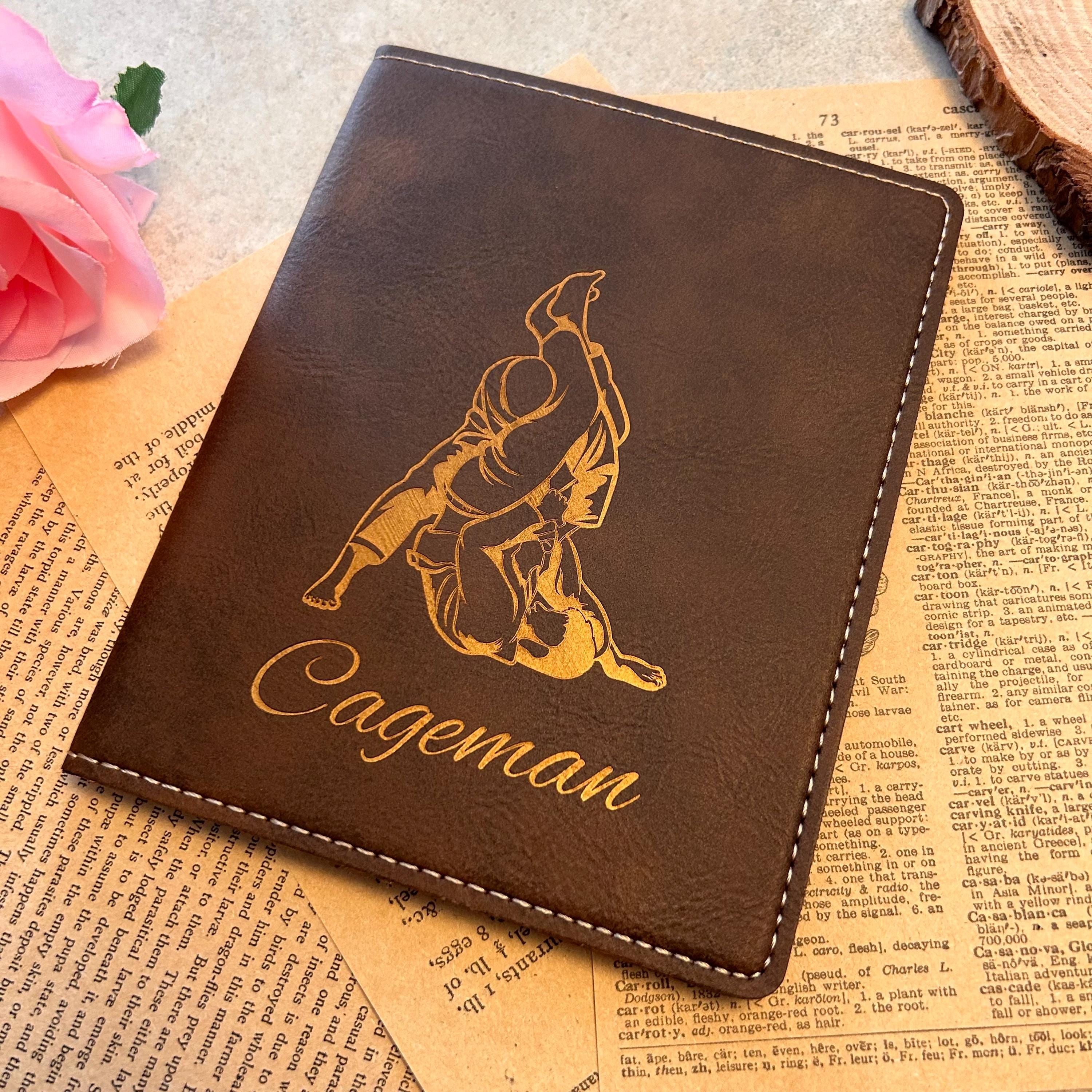 Gold Jiu-Jitsu Passport Cover