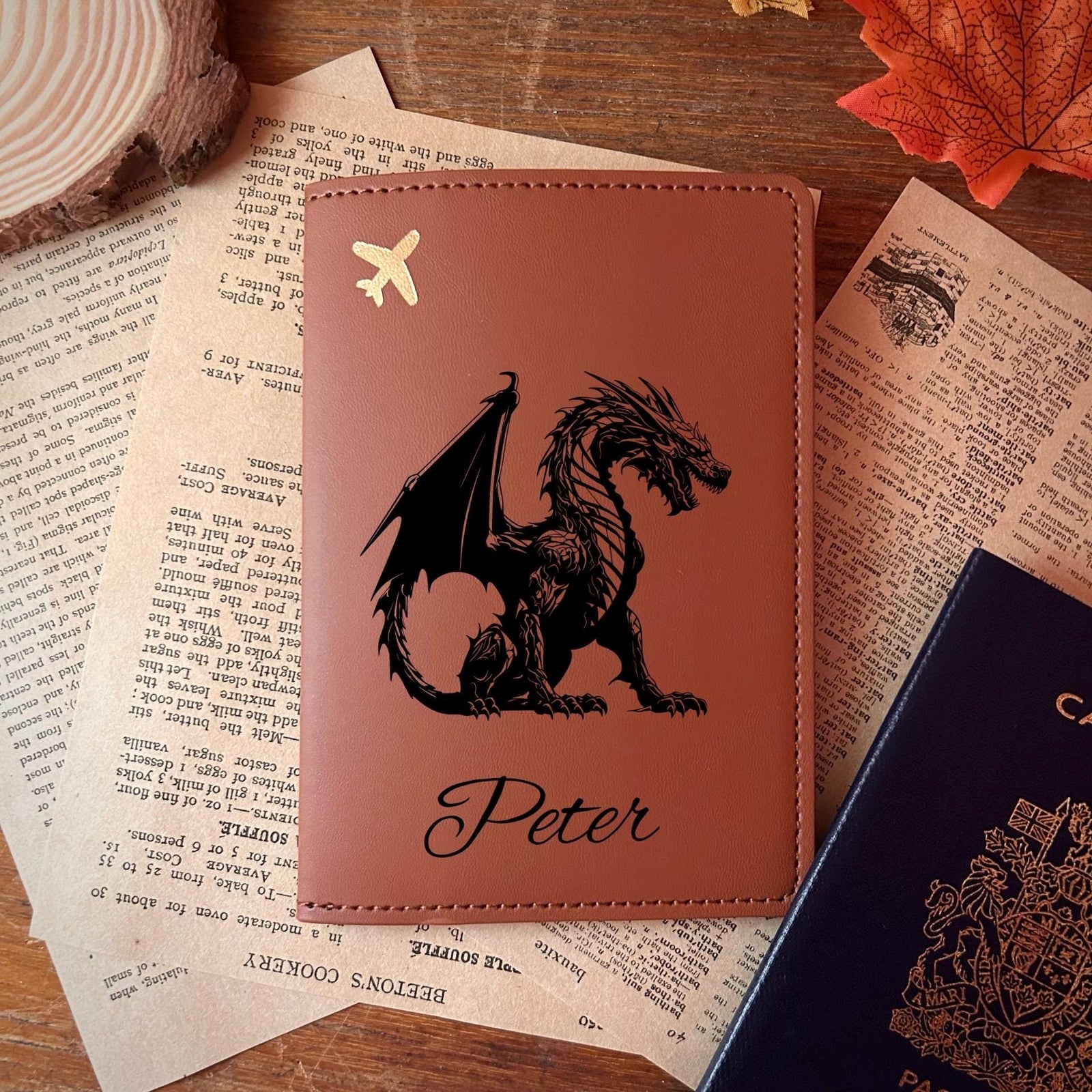 Dragon Passport Cover