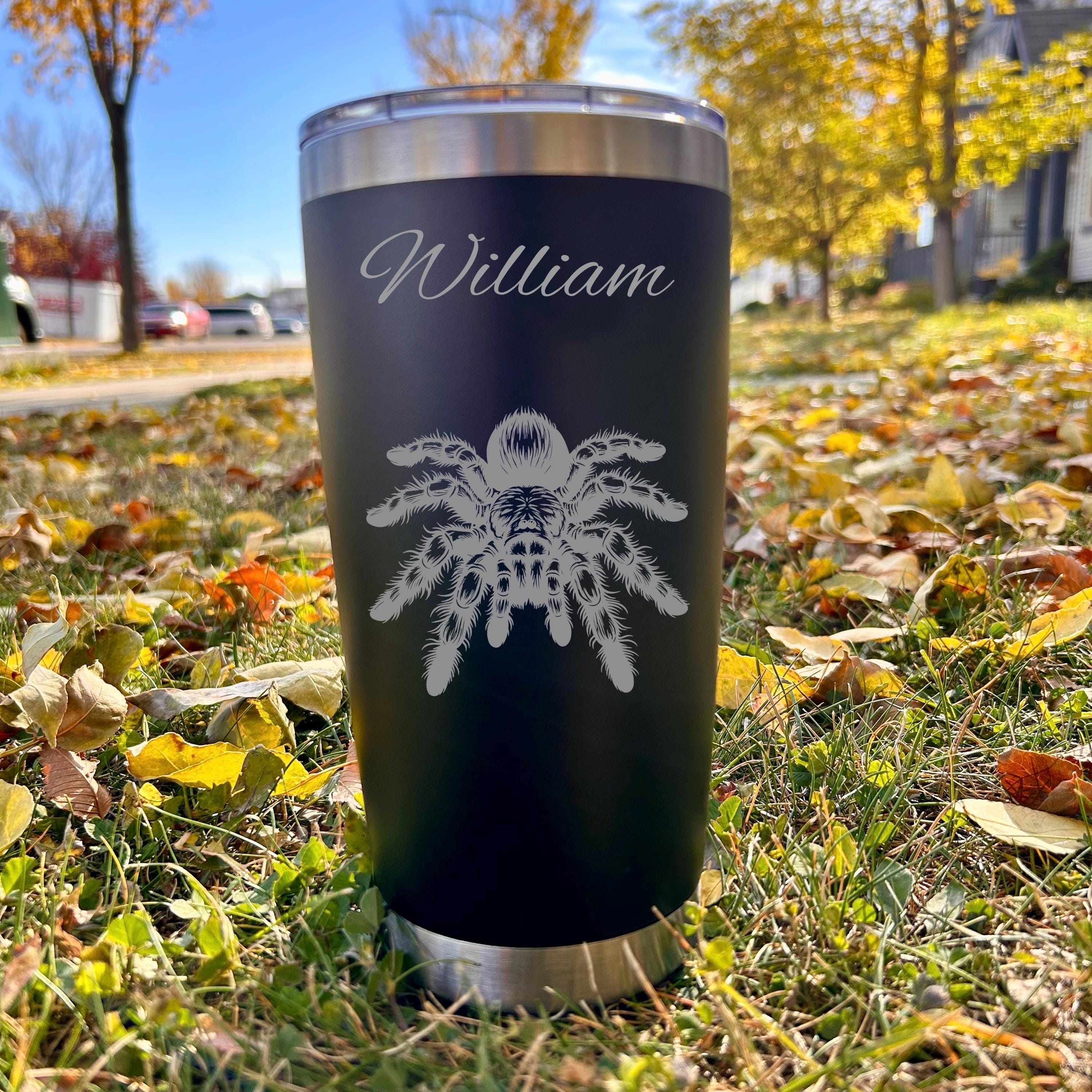 Spider 20oz Engraved Tumbler