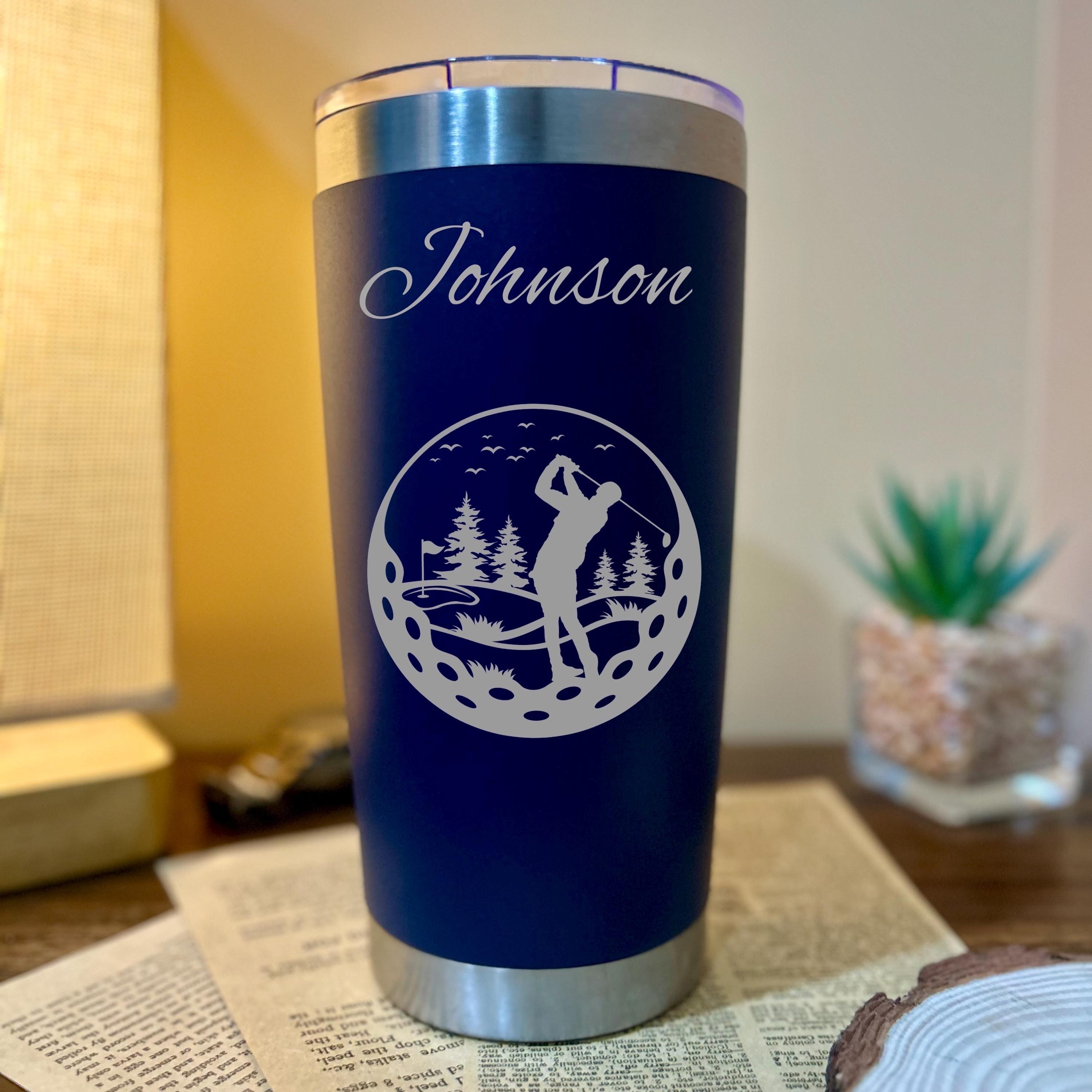 Golf 20oz Engraved Tumbler