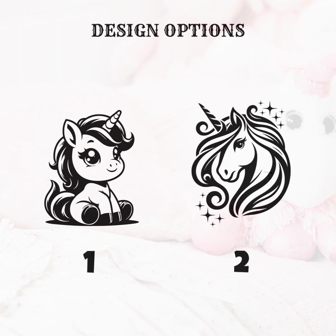 Unicorn Keychain Stainless Steel