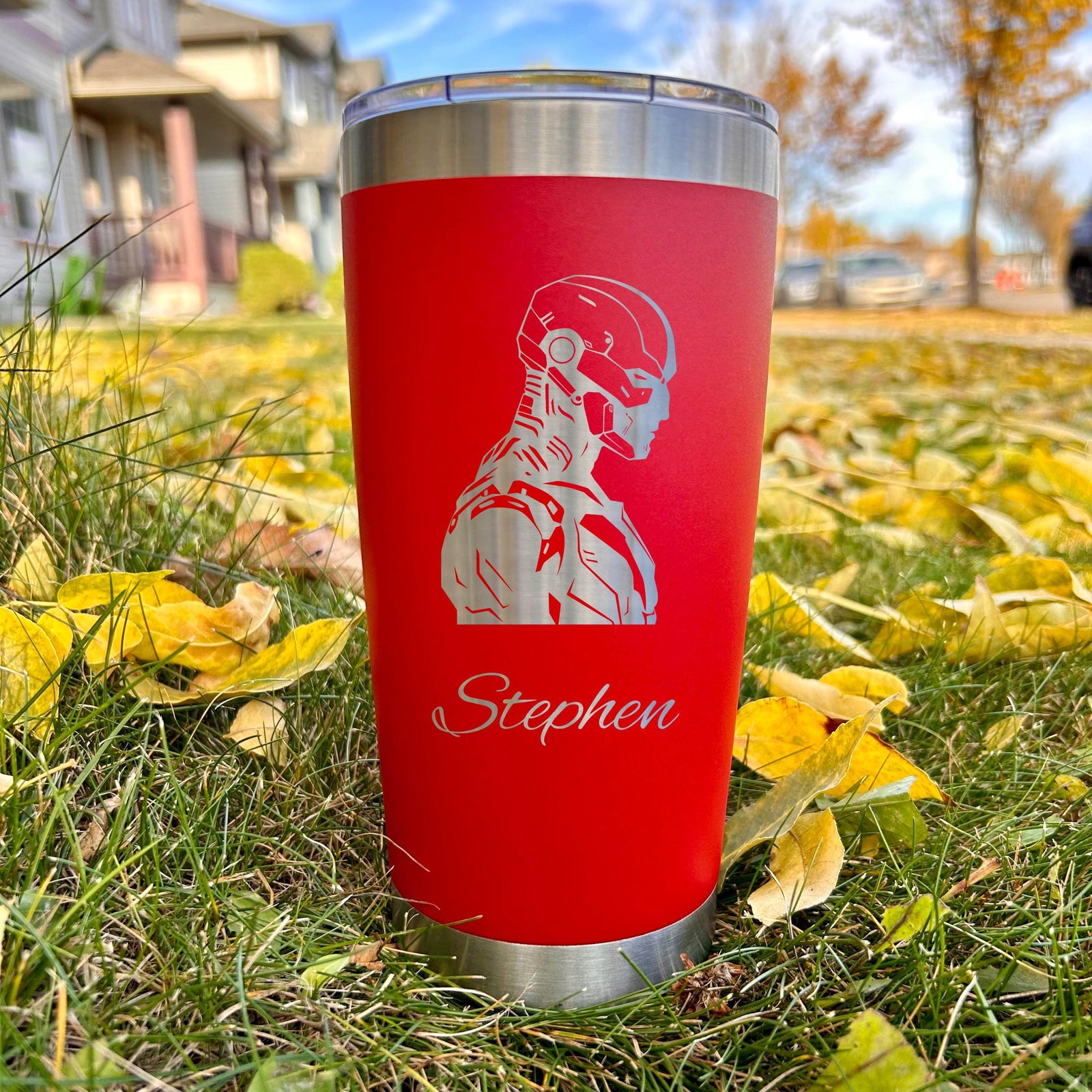 Cyborg 20oz Engraved Tumbler
