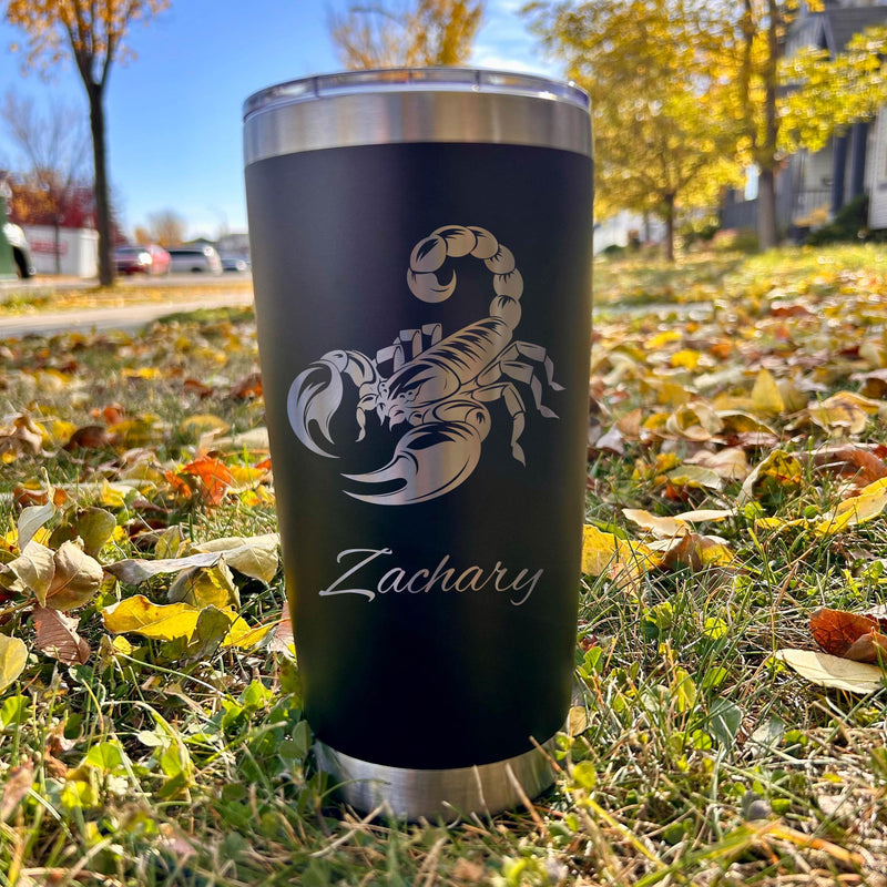 Scorpion 20oz Engraved Tumbler