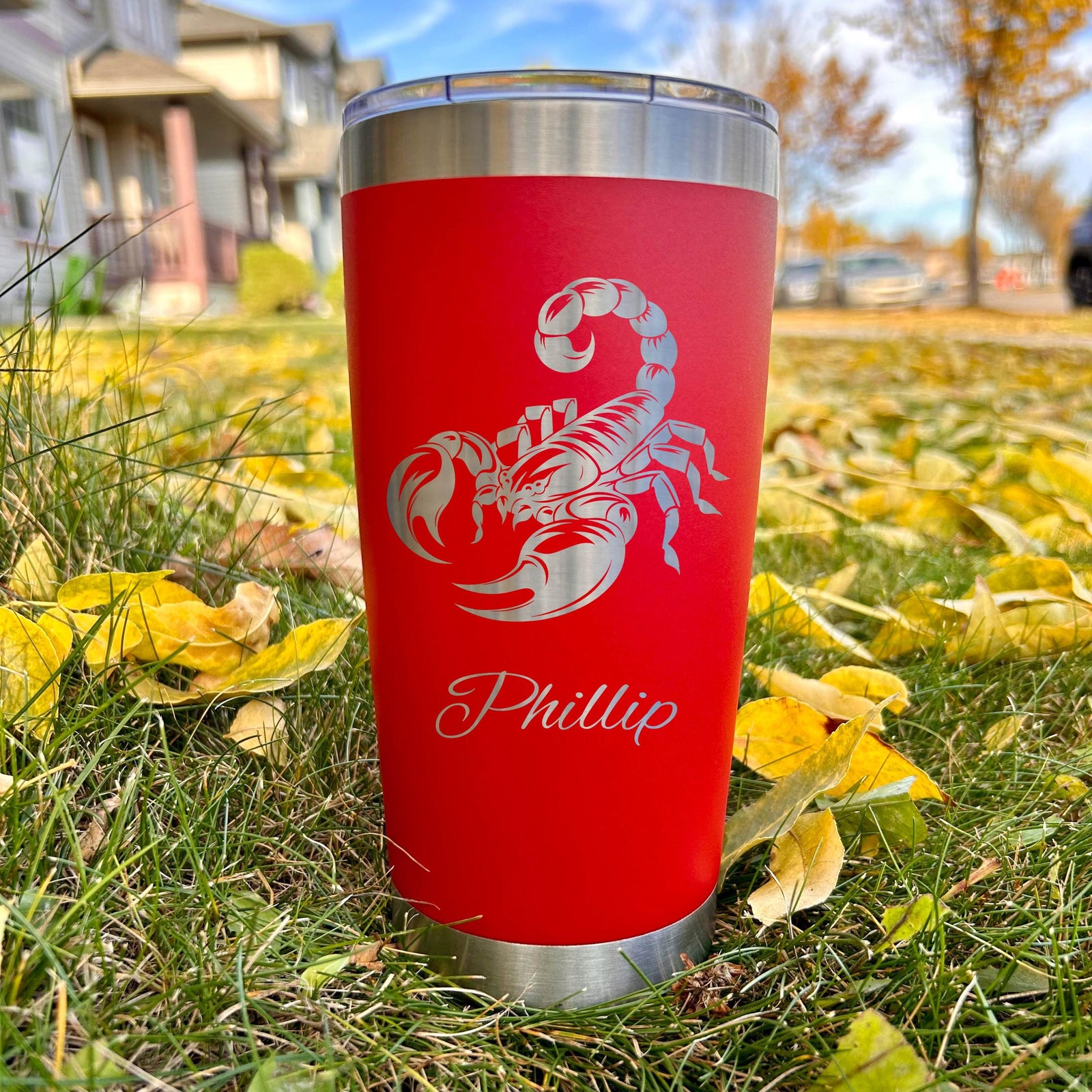 Scorpion 20oz Engraved Tumbler