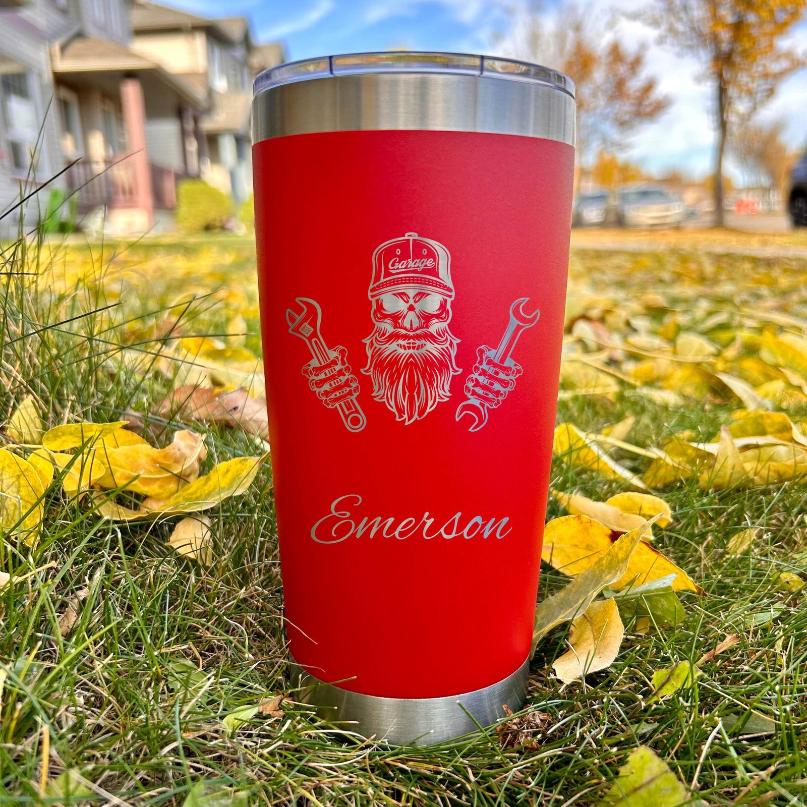 Mechanic 20oz Engraved Tumbler