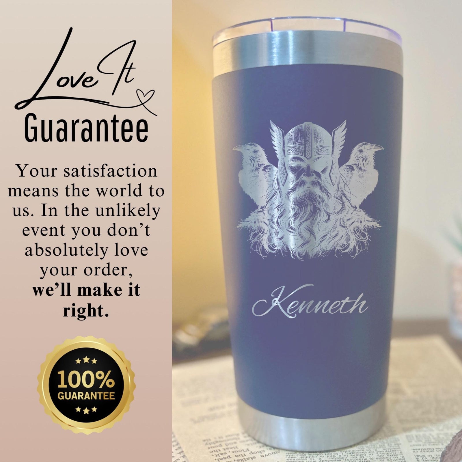 Odin 20oz Engraved Tumbler