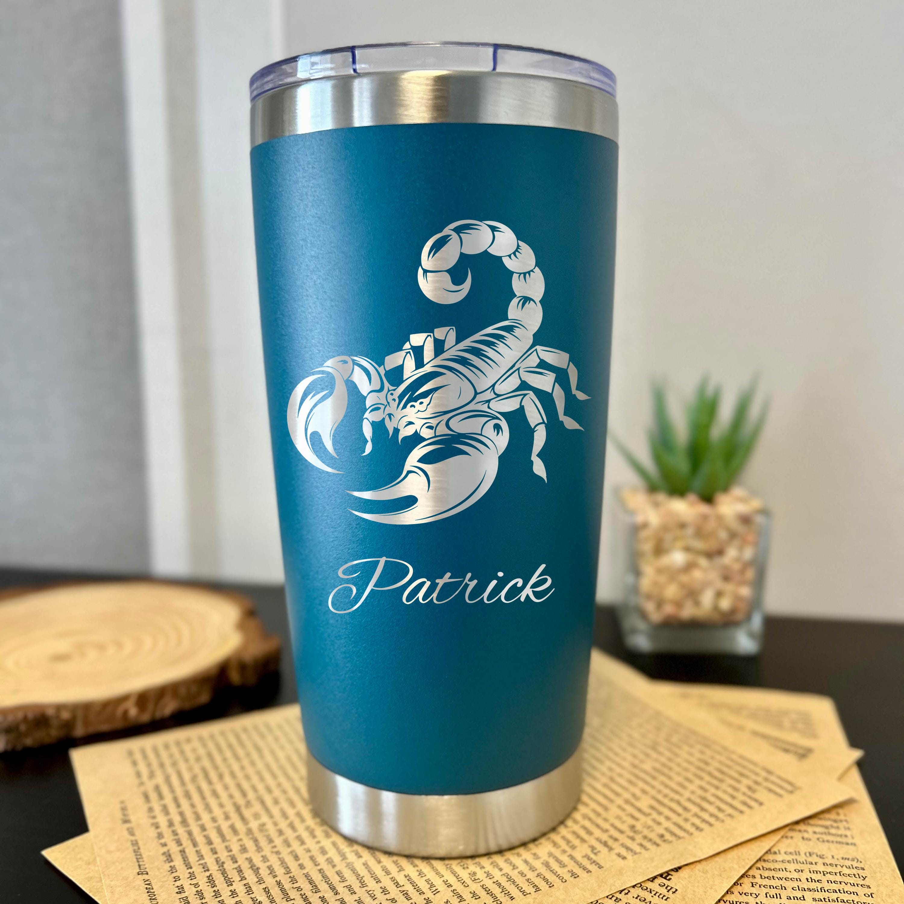 Scorpion 20oz Engraved Tumbler