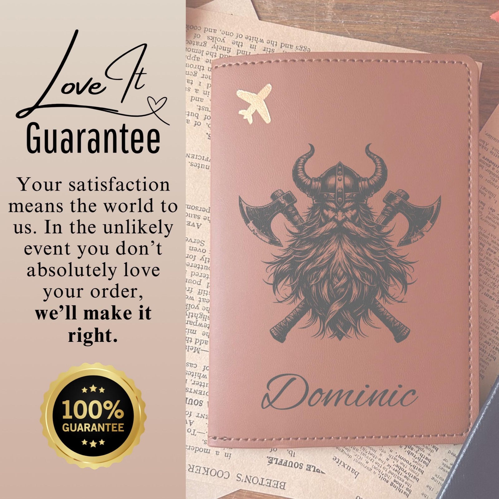 Viking Passport Cover – Design #29