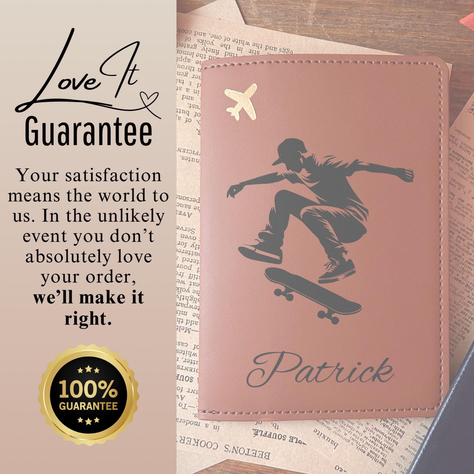 Skater Passport Cover – Design #24