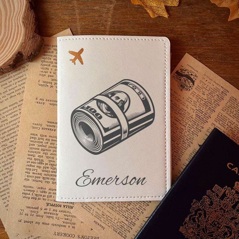 Money Roll Passport Cover – Design #17
