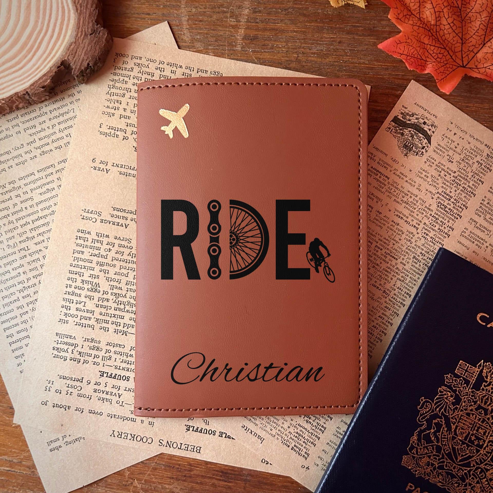 Cyclist Passport Cover – Design #8