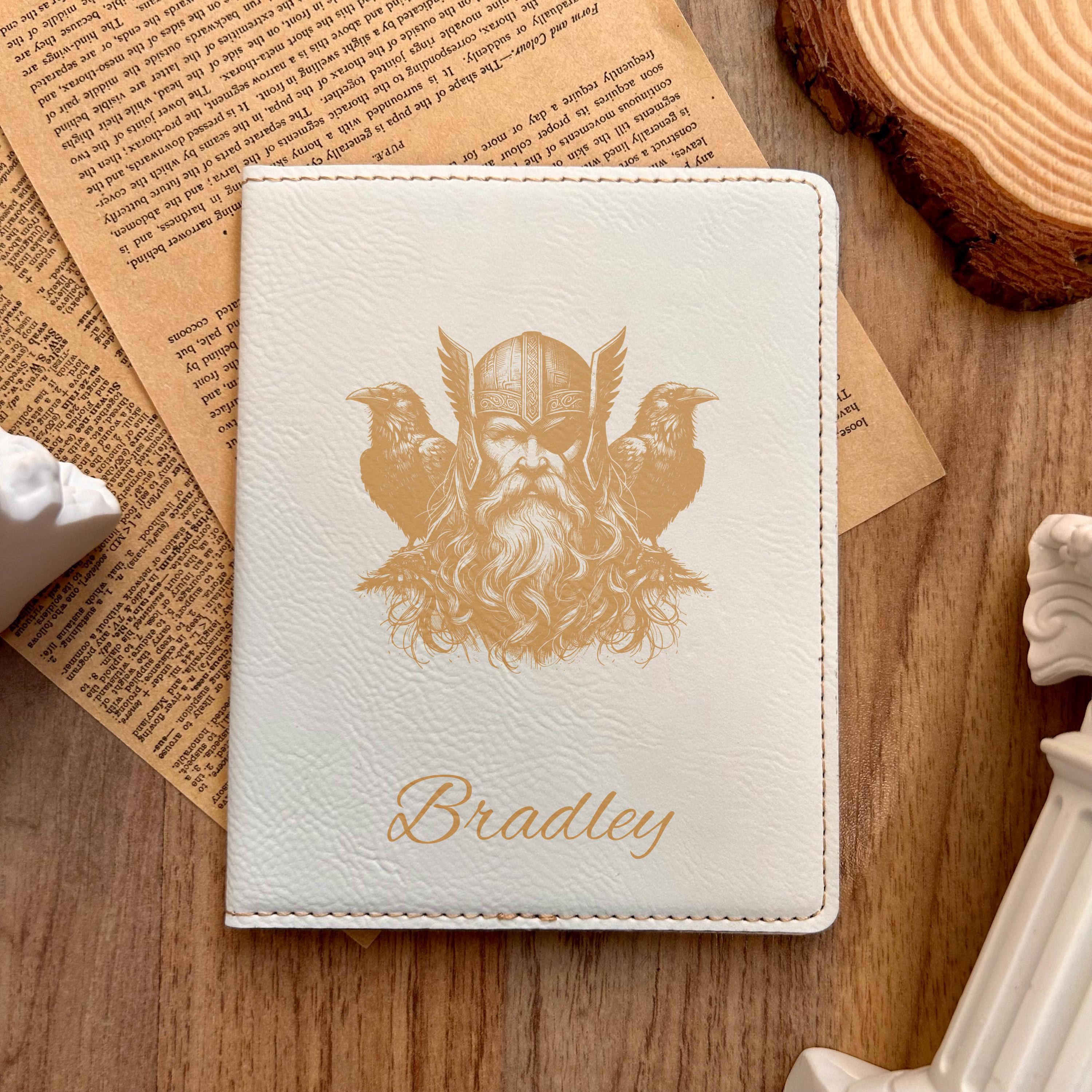 Gold Odin Passport Cover – Design #18