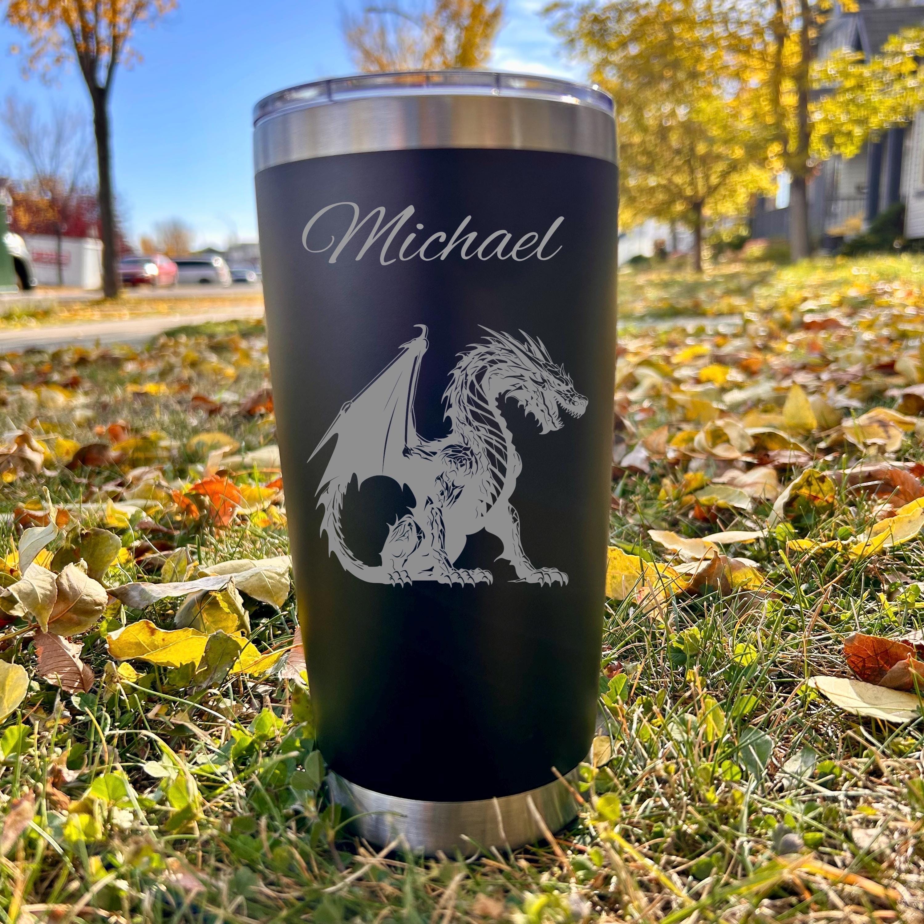 Dragon 20oz Engraved Tumbler