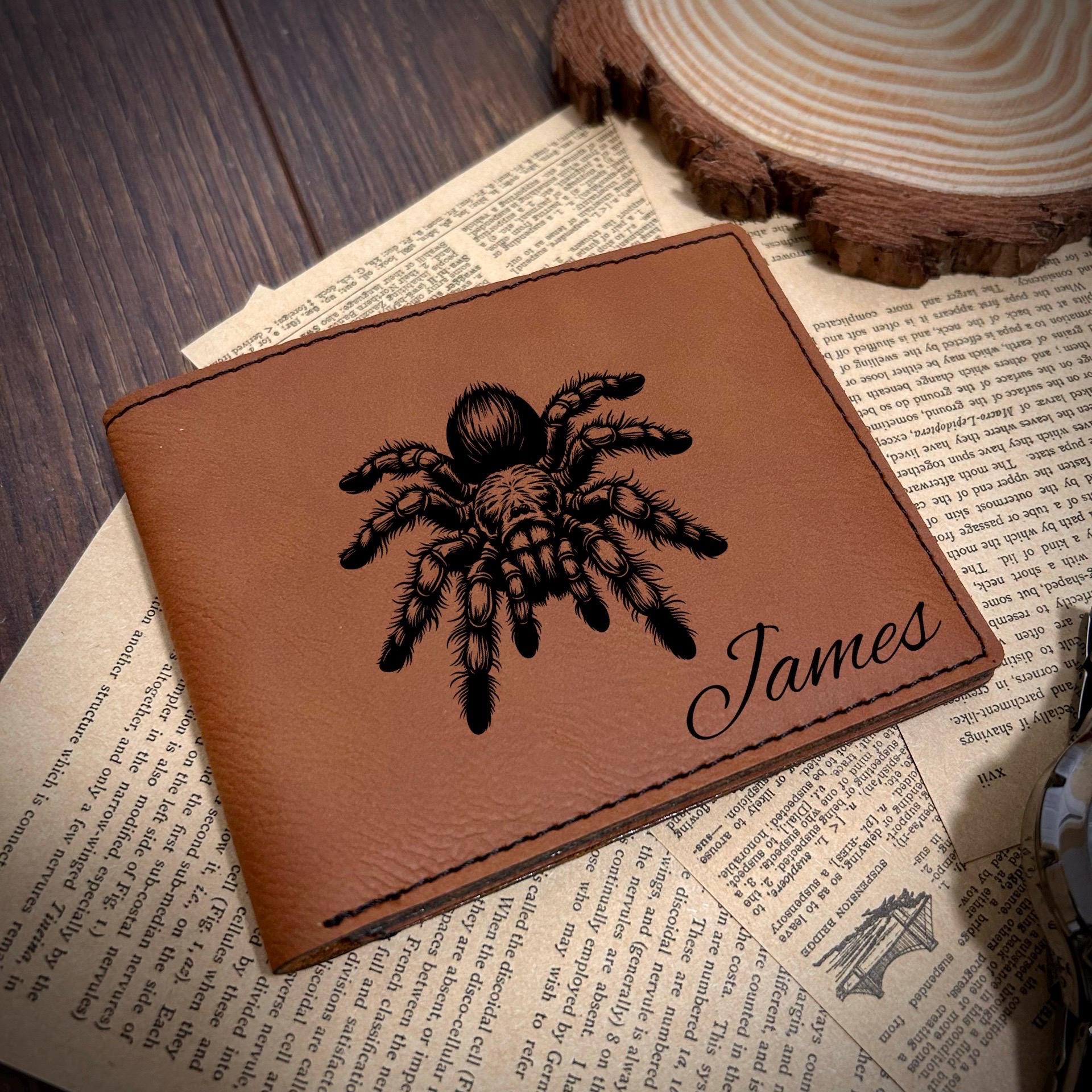 Spider Leather Wallet
