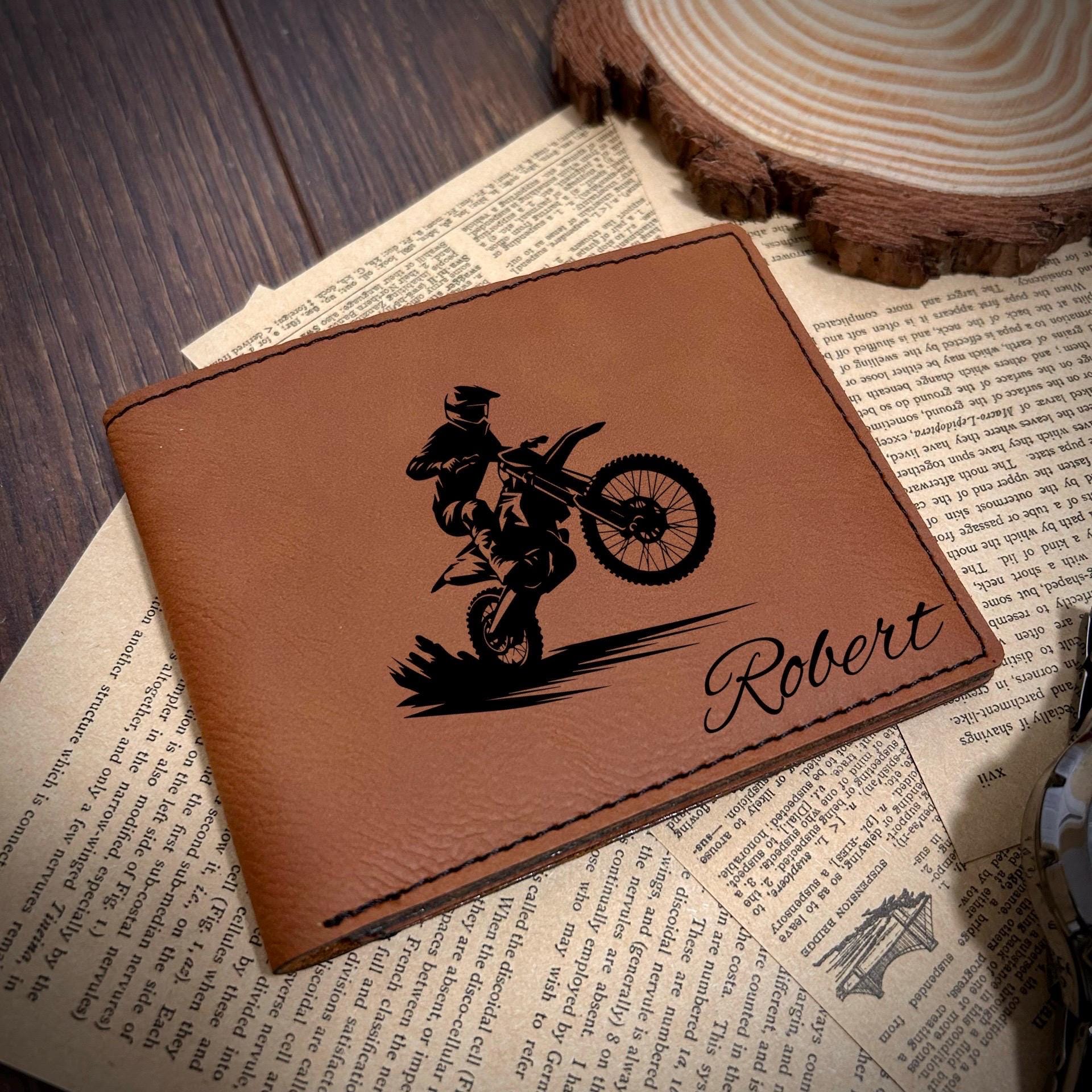 Dirt Biker Leather Wallet