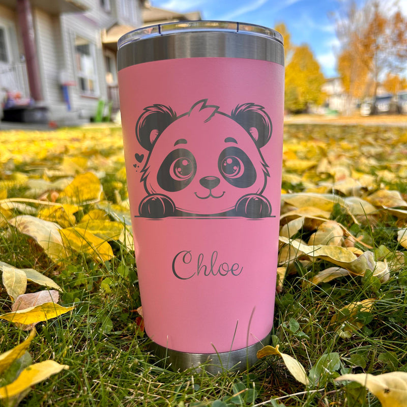 Baby Panda 20oz Engraved Tumbler