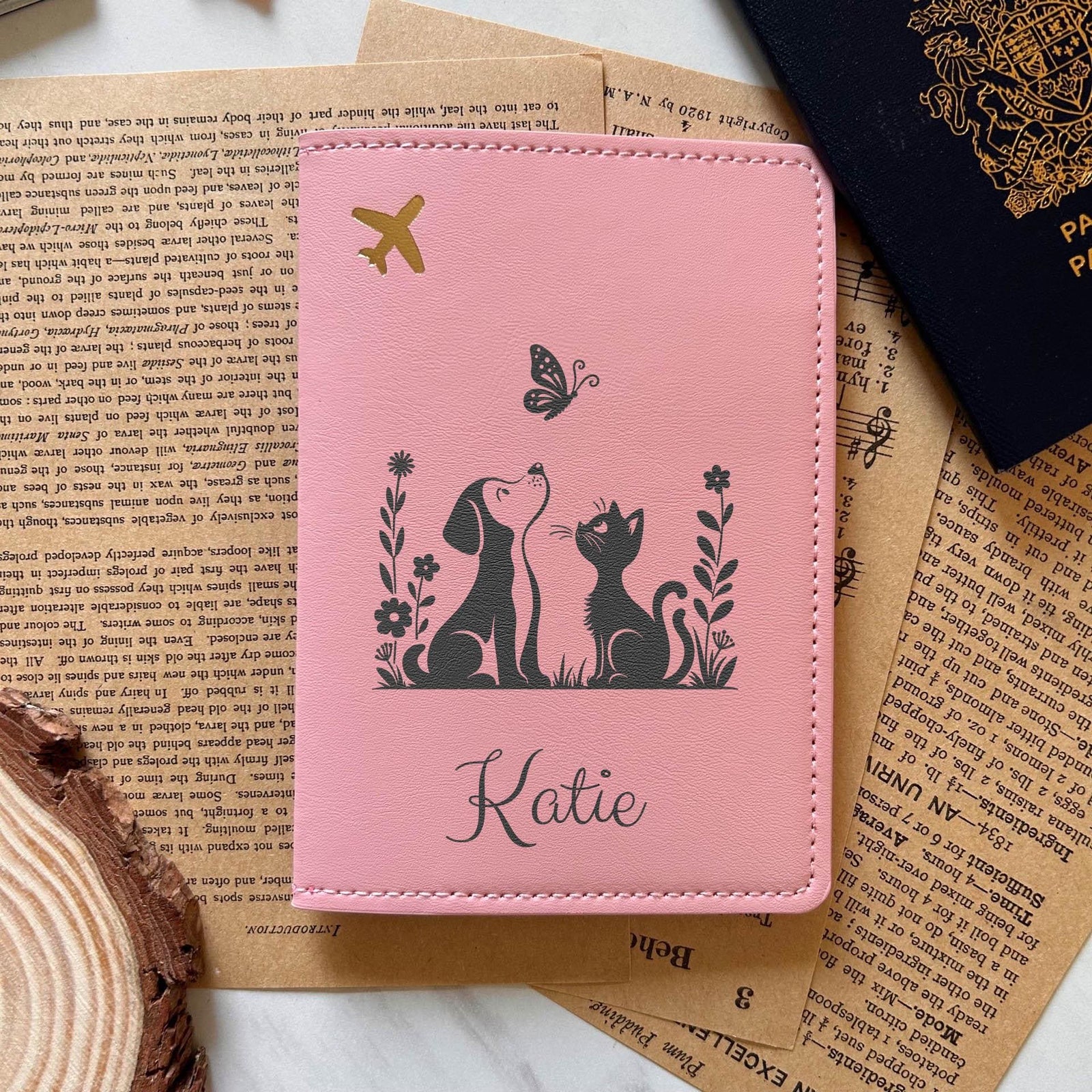 Cute Pets Passport Cover – Design #39