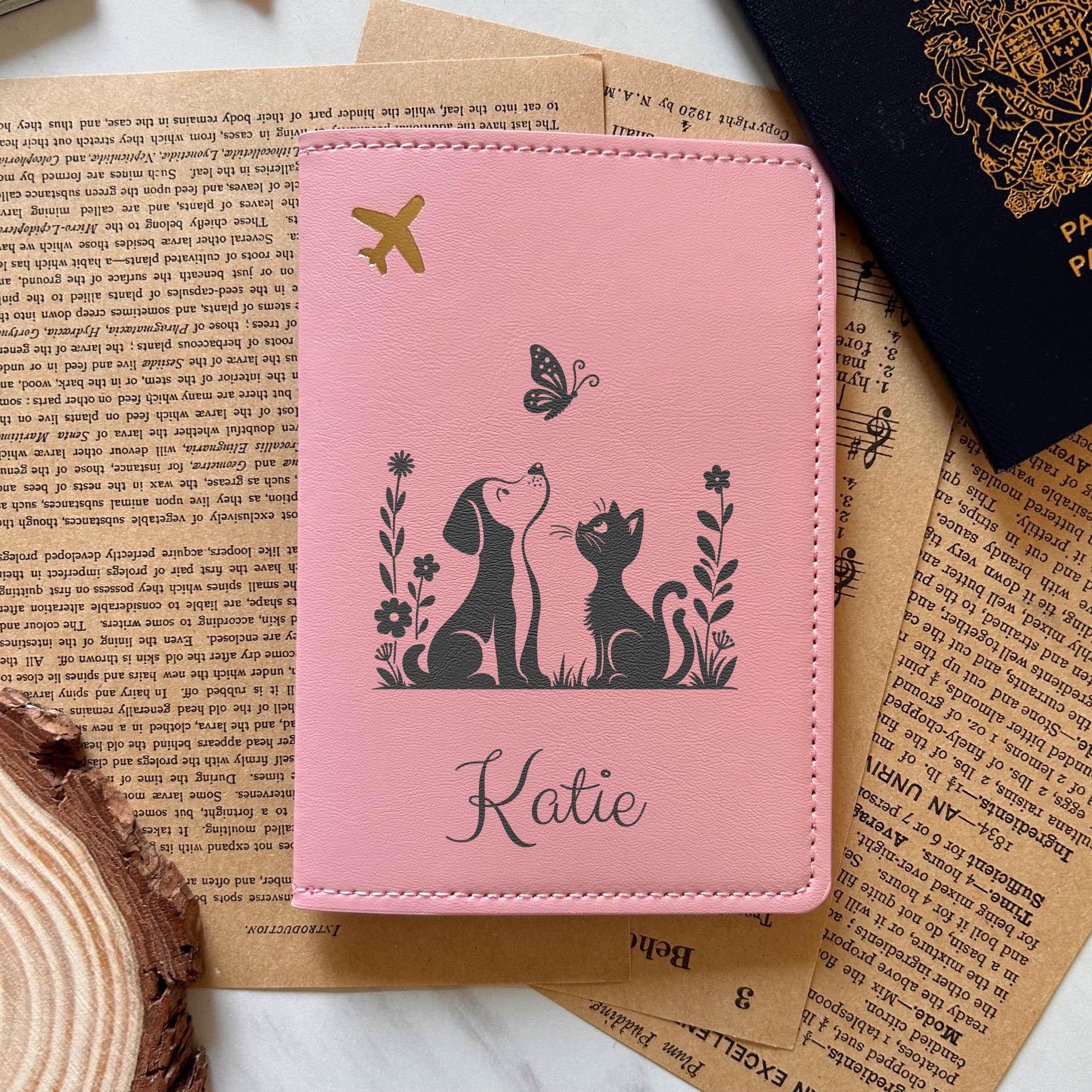 Cute Pets Passport Cover – Design #39