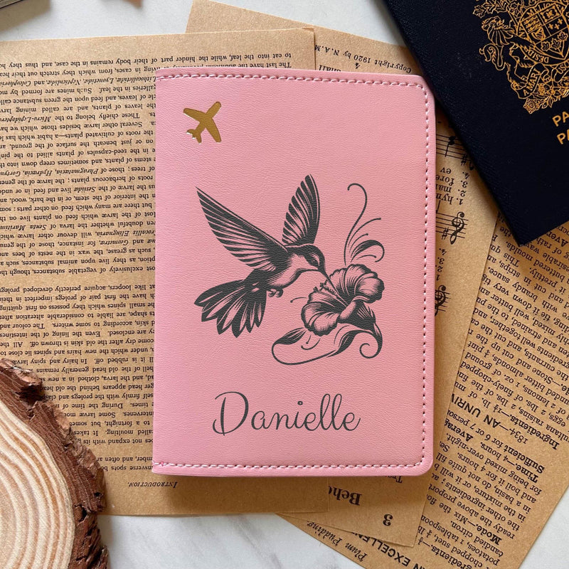 Hummingbird Passport Cover – Design #41