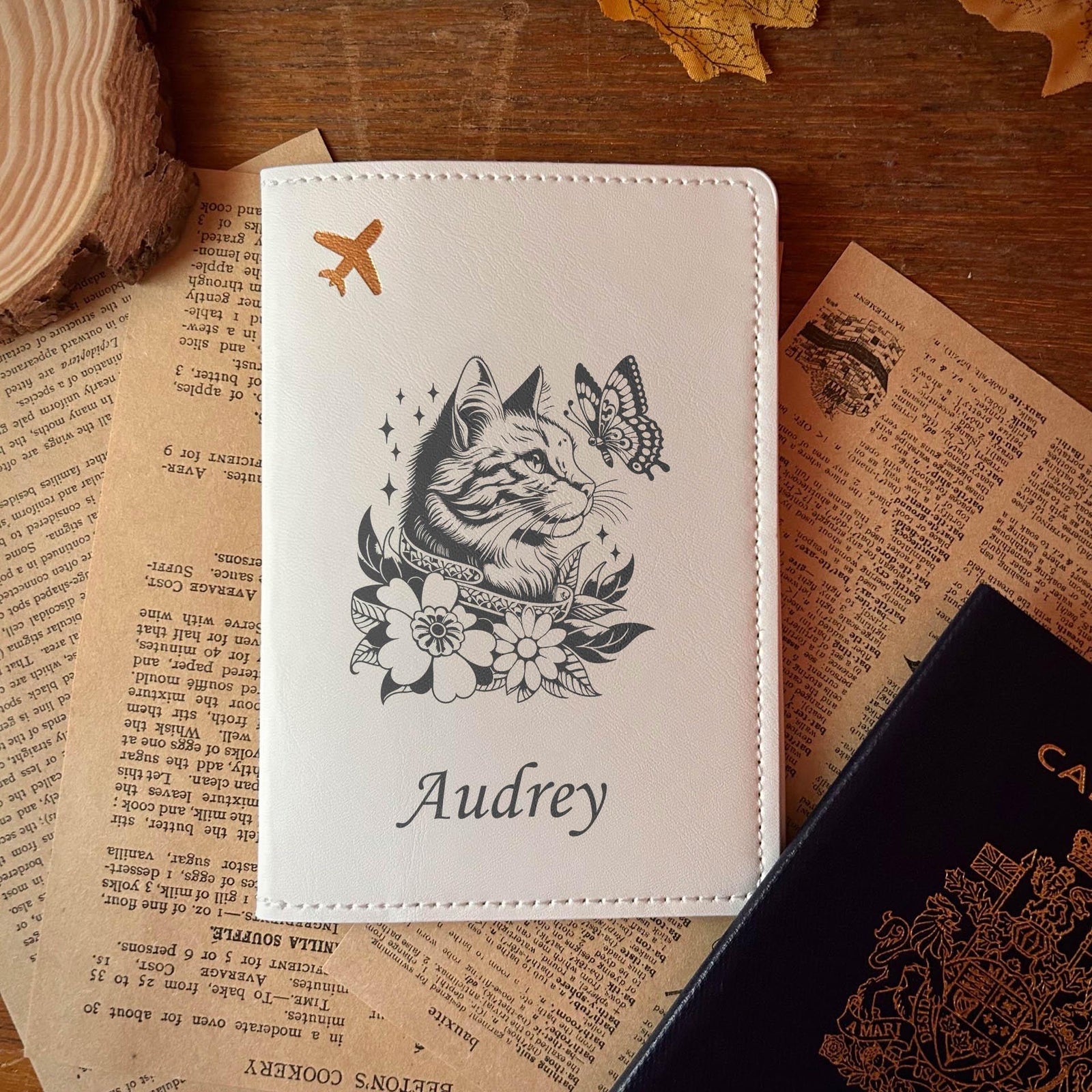 Cat Royalty Passport Cover – Design #45