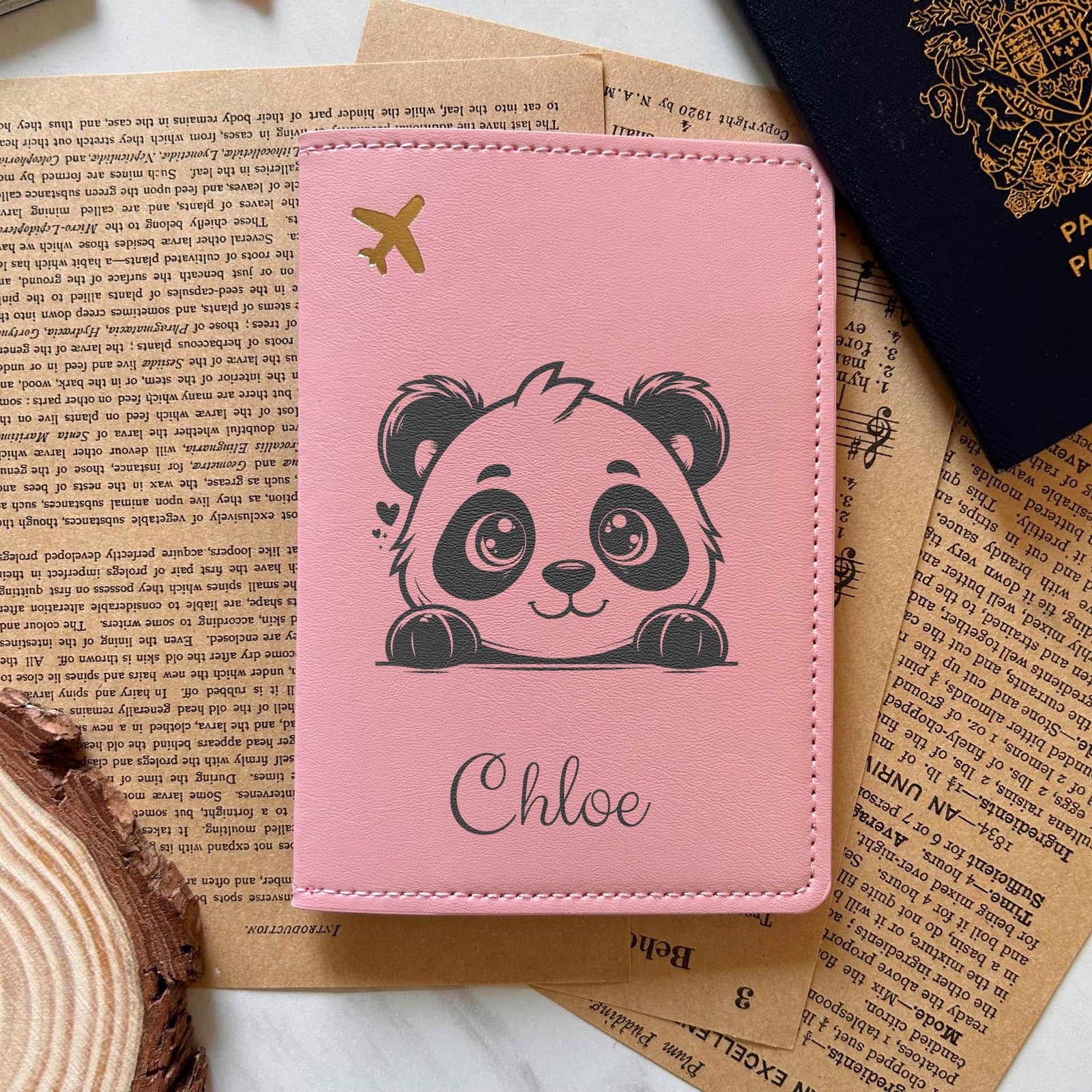 Cute Panda Passport Cover – Design #51