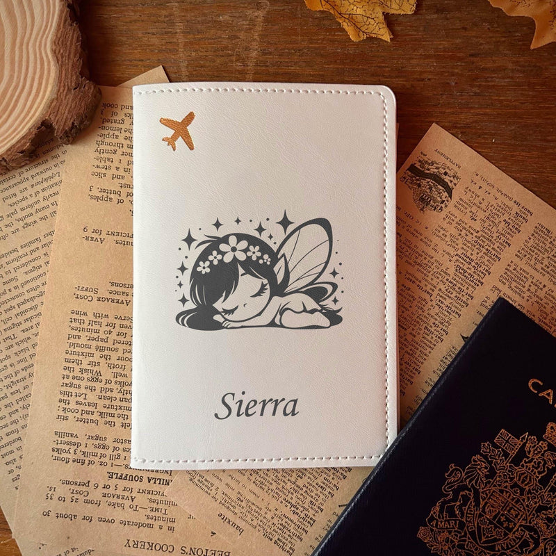 Sleepy Fairy Passport Cover – Design #54