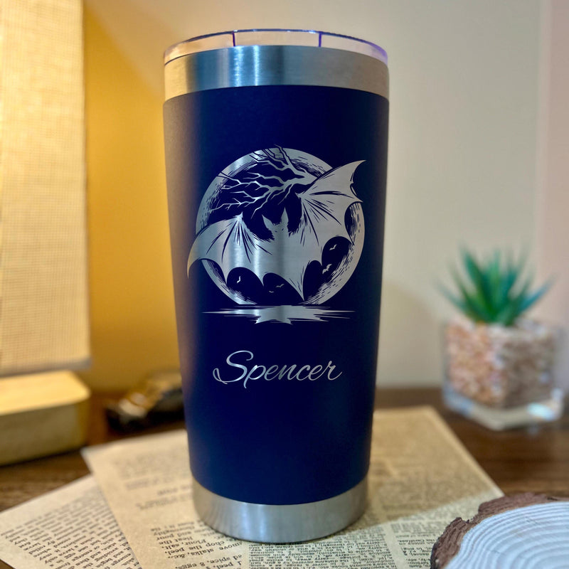 Bat 20oz Tumbler Engraved
