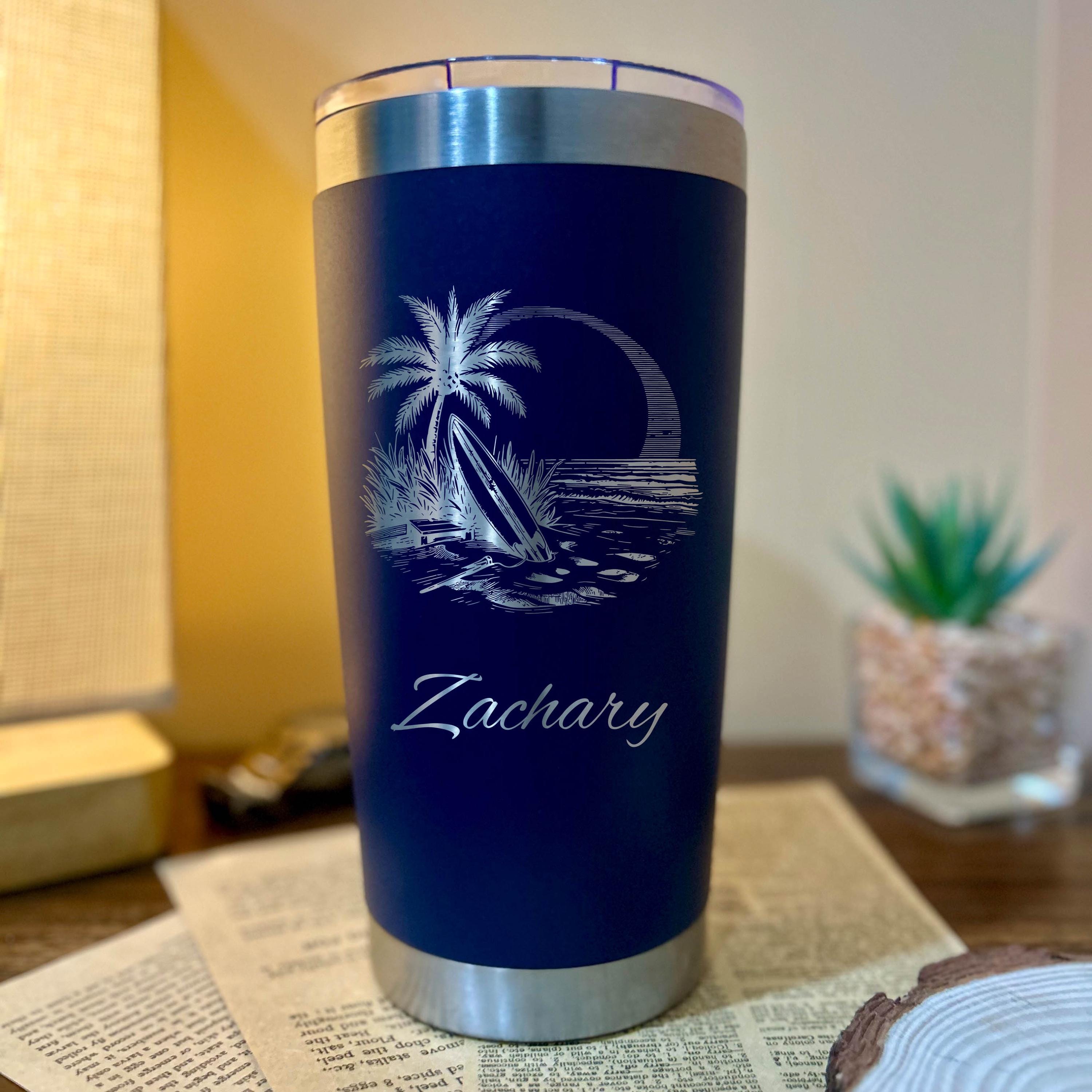 Surf 20oz Engraved Tumbler
