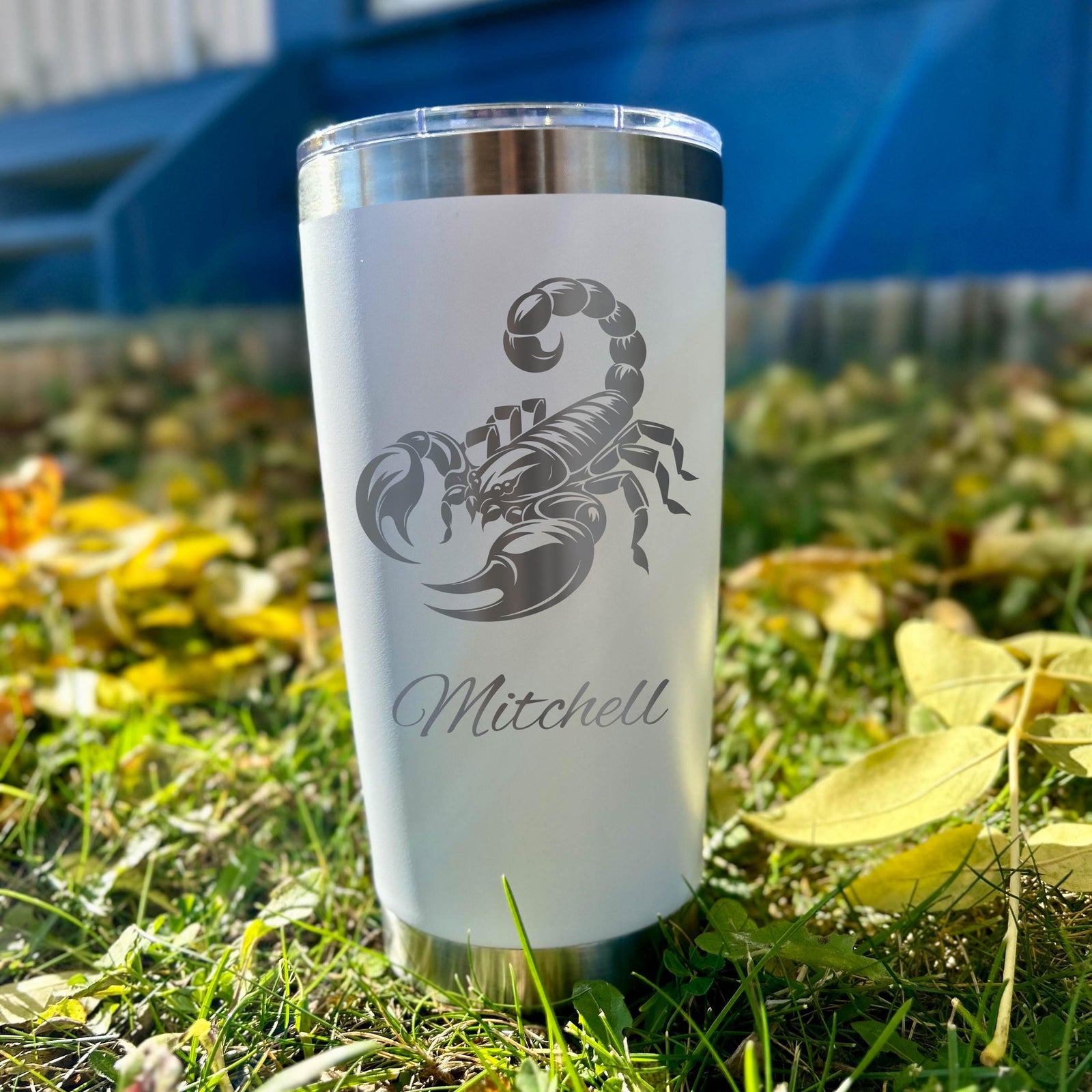 Scorpion 20oz Engraved Tumbler