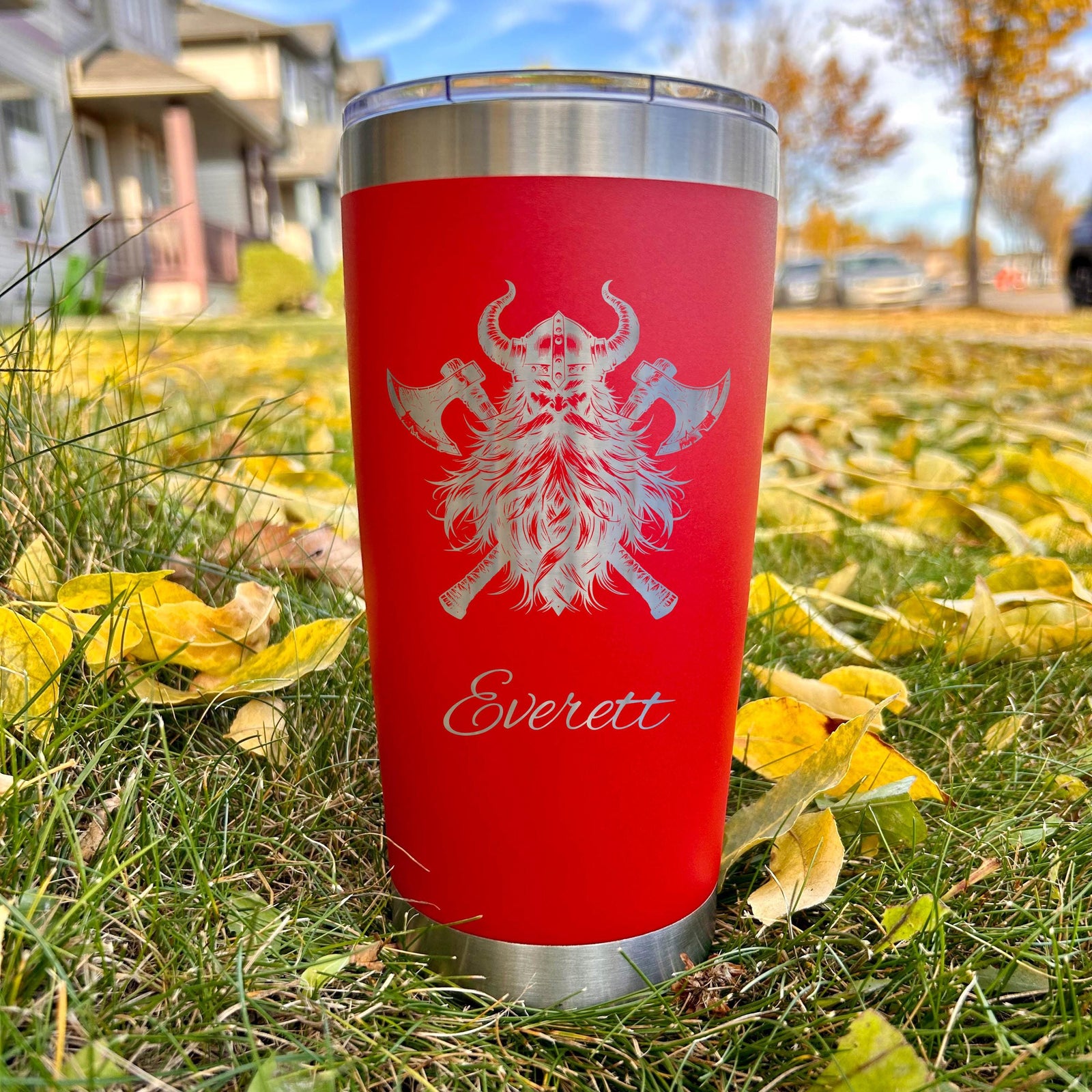 Viking 20oz Engraved Tumbler