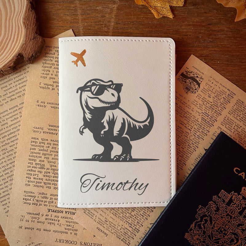 Cute T-Rex Passport Cover – Design #28