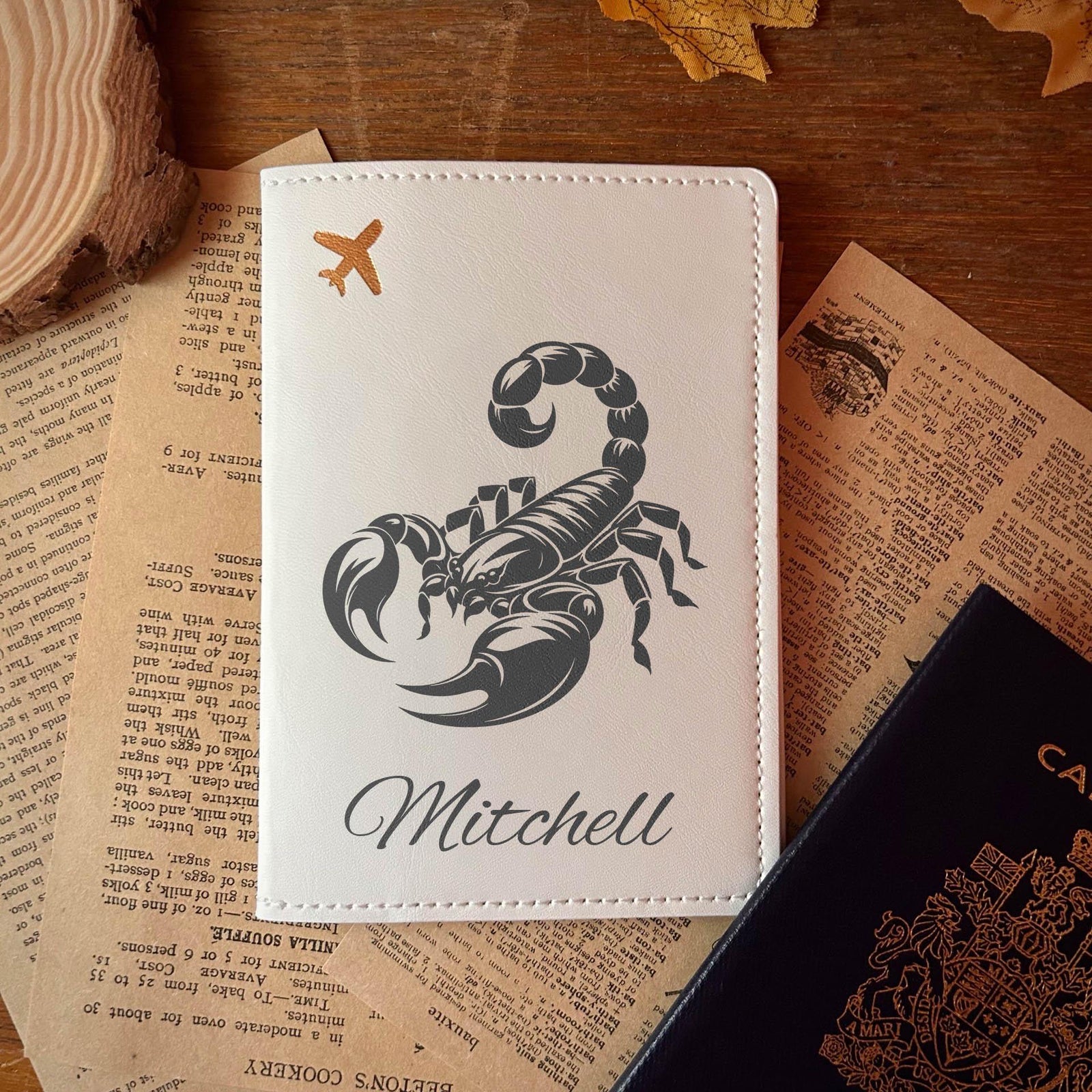 Scorpion Passport Cover – Design #22