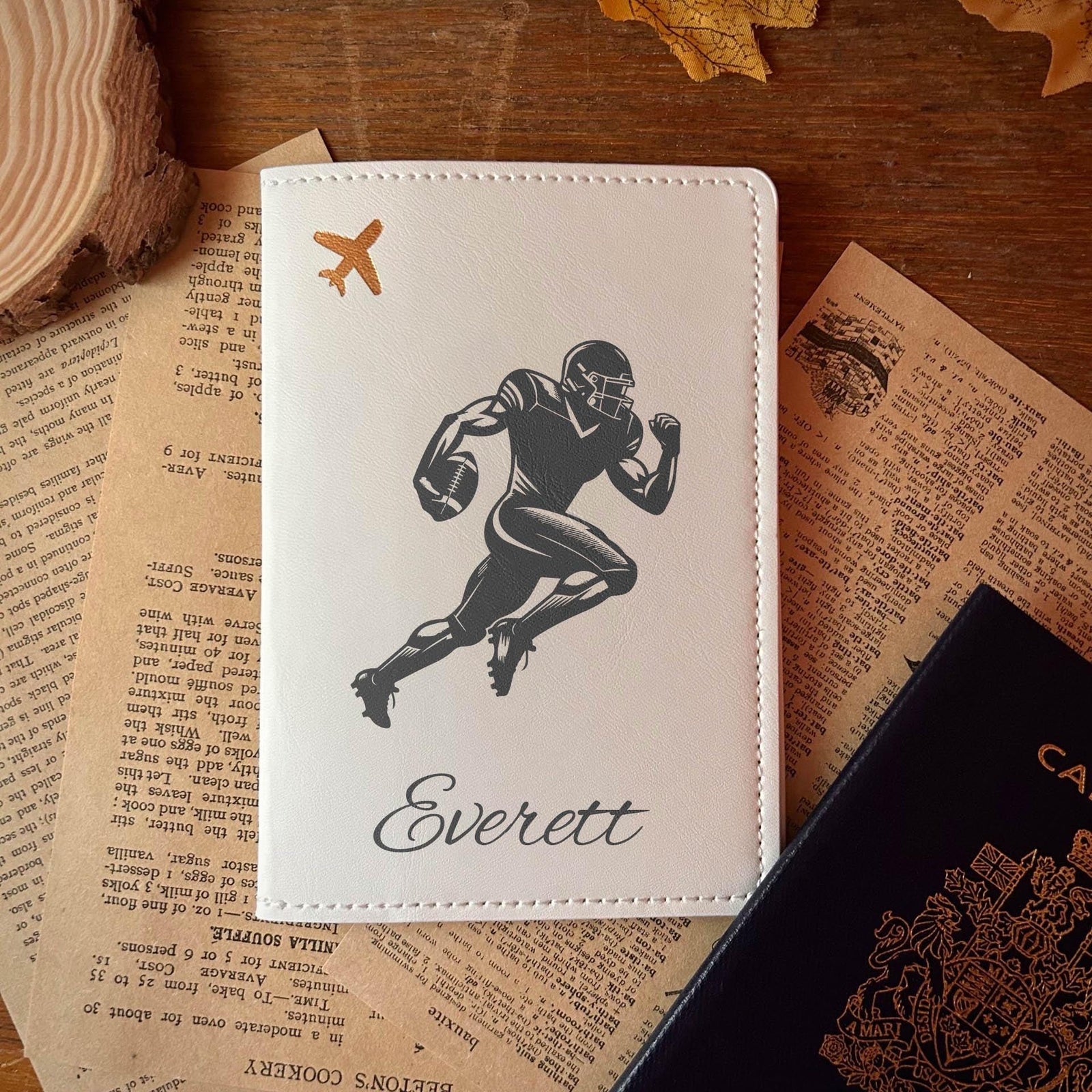 Football Player Passport Cover – Design #14