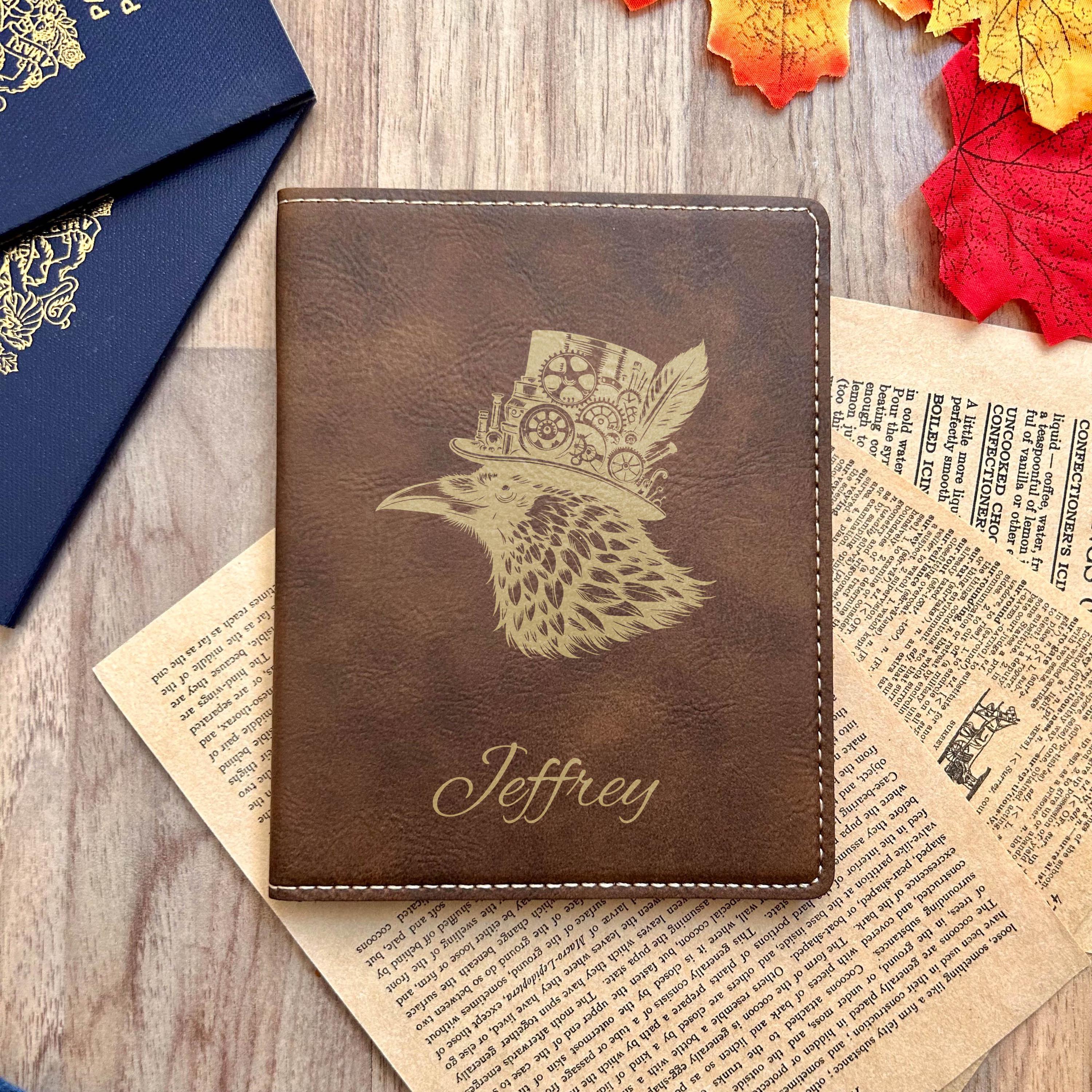 Gold Raven Passport Cover – Design #2