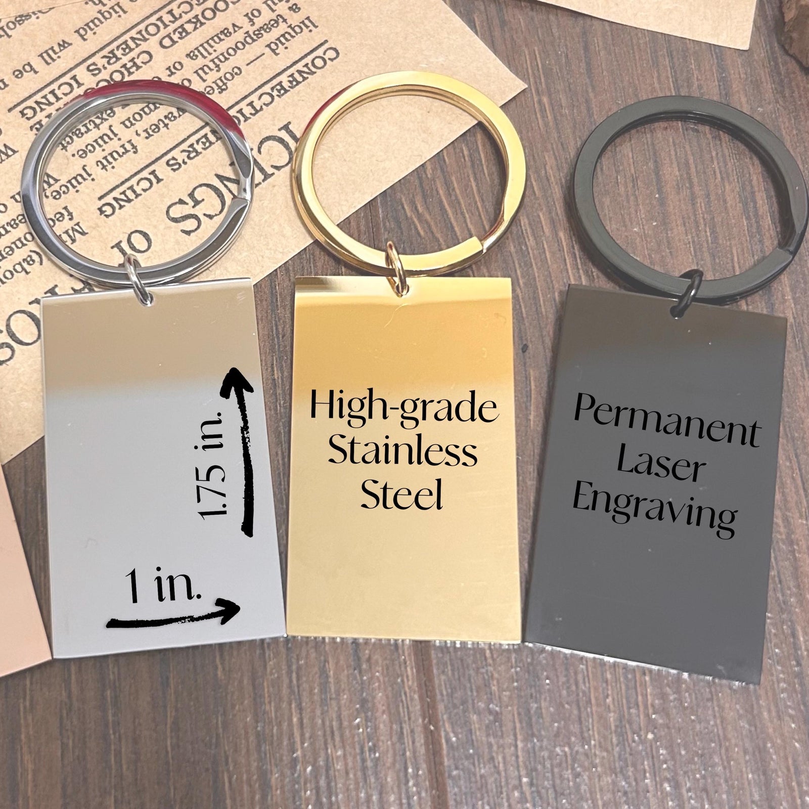 Princess Keychain Stainless Steel