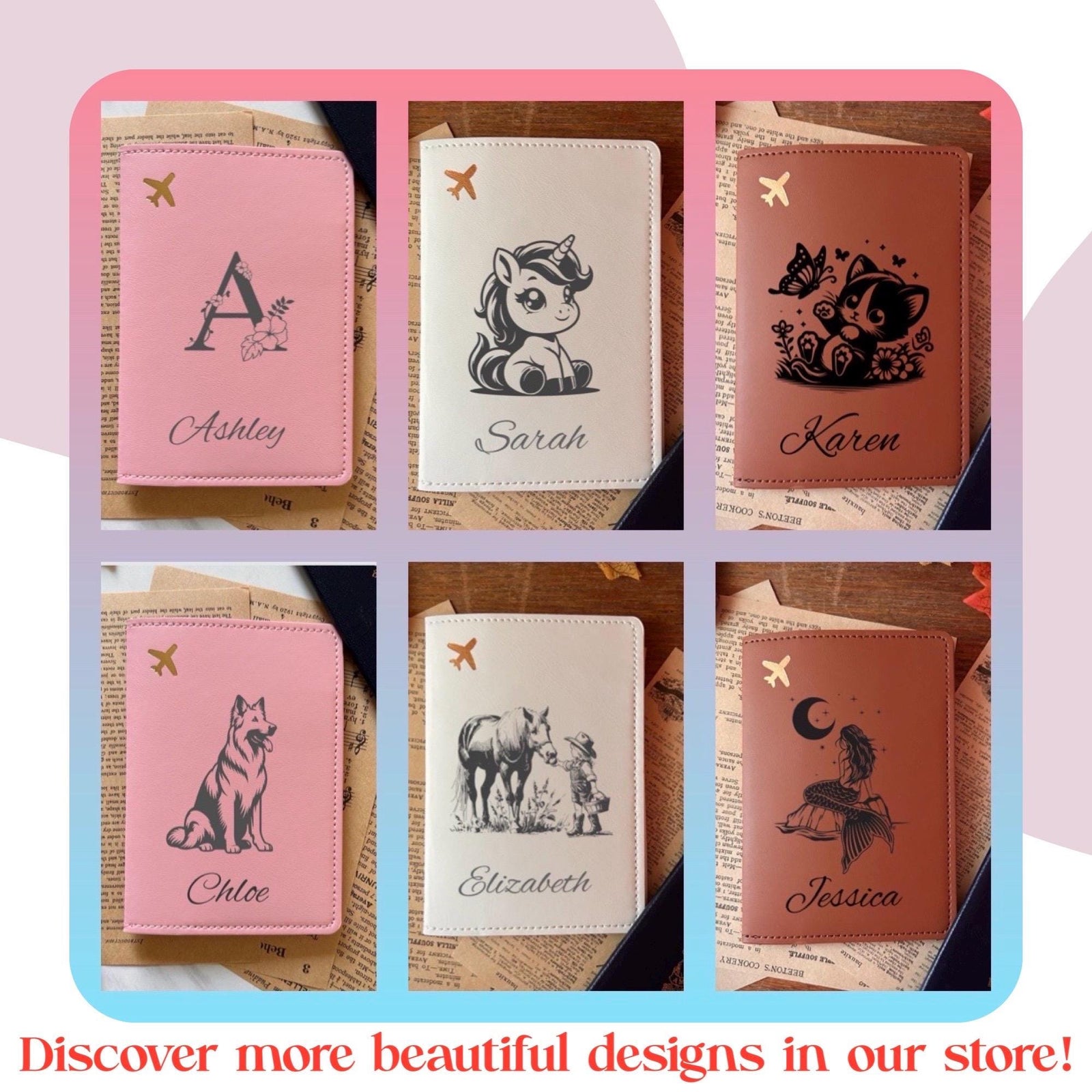 Dancing Fairy Passport Cover – Design #86